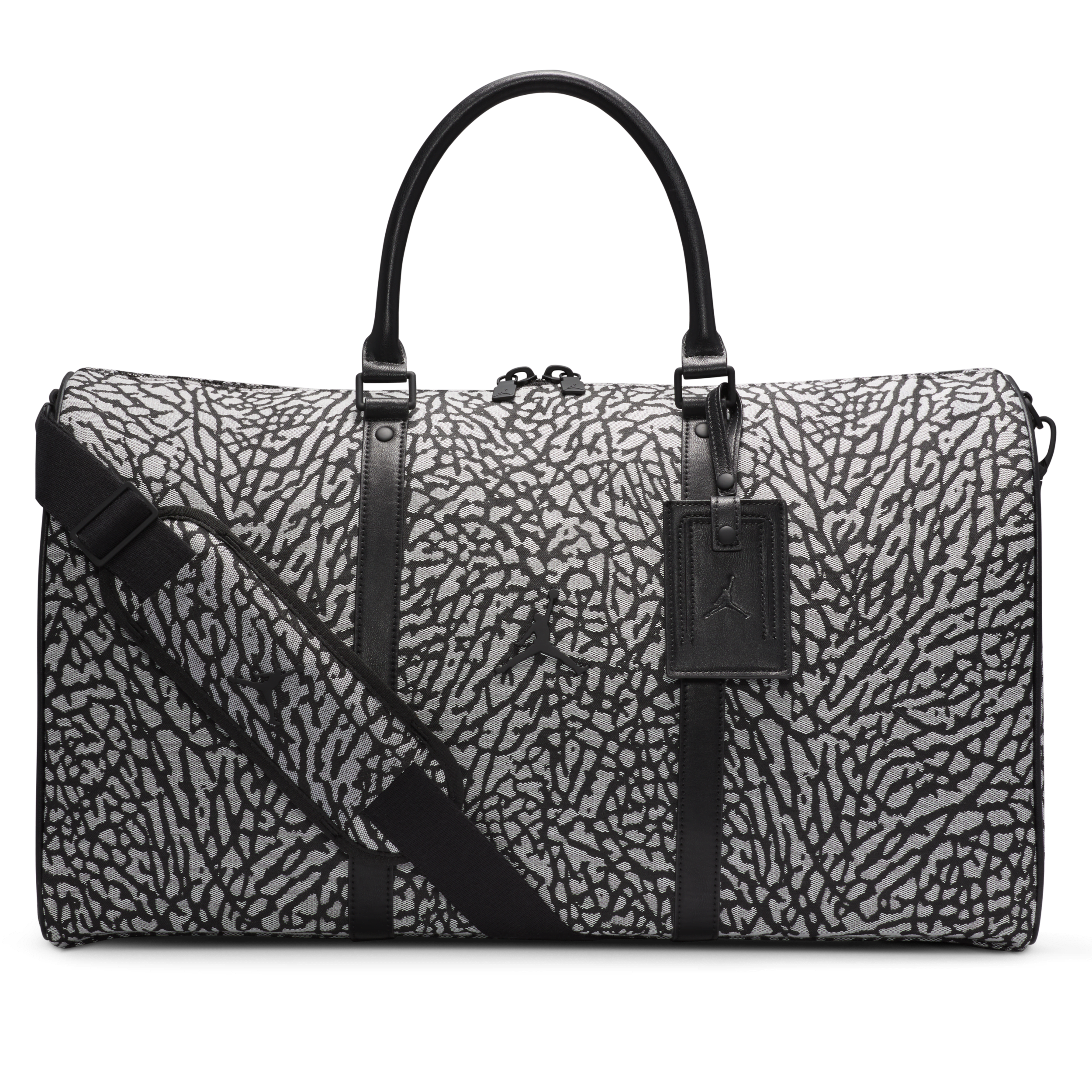 【ナイキ(NIKE)公式ストア】ジョーダン アイコン ダッフルバッグ (40L) HV1613-010 ブラック 【ナイキ(NIKE)公式ストア】ジョーダン アイコン ダッフルバッグ (40L) HV1613-010 ブラック