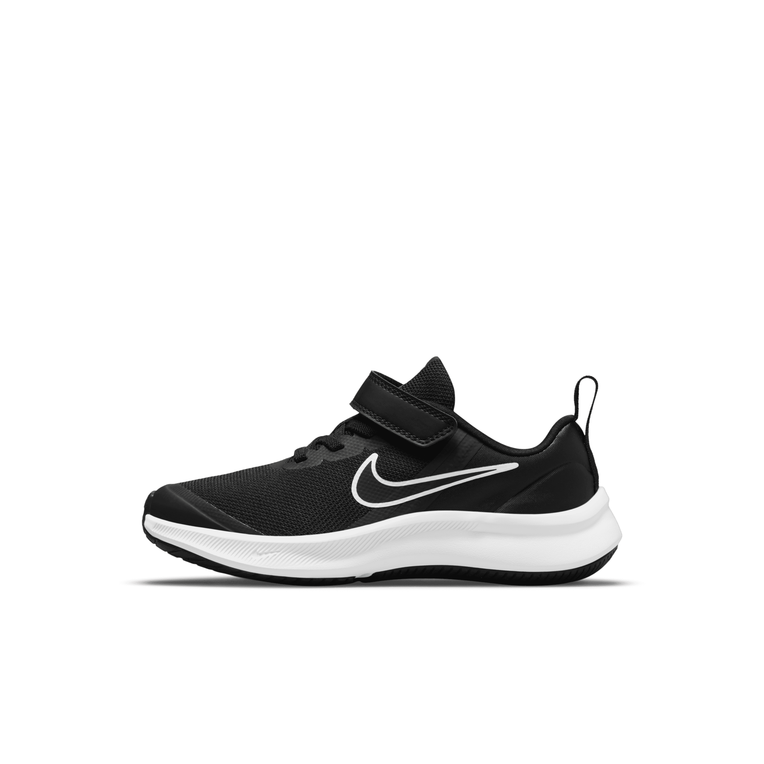 Nike Star Runner 3-skoene til mindre børn - sort