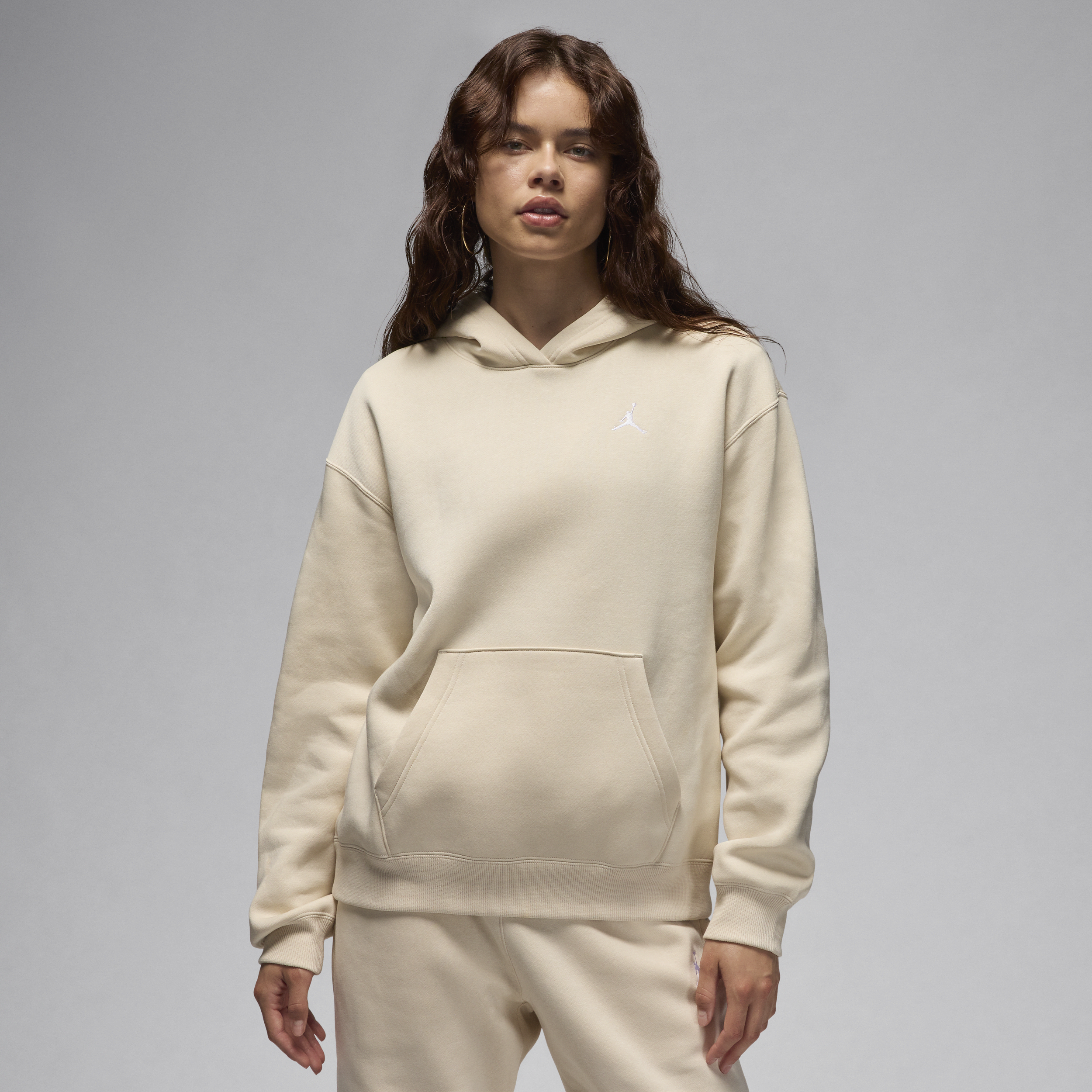 Jordan Brooklyn Fleece Sudadera con capucha - Mujer - Marrón