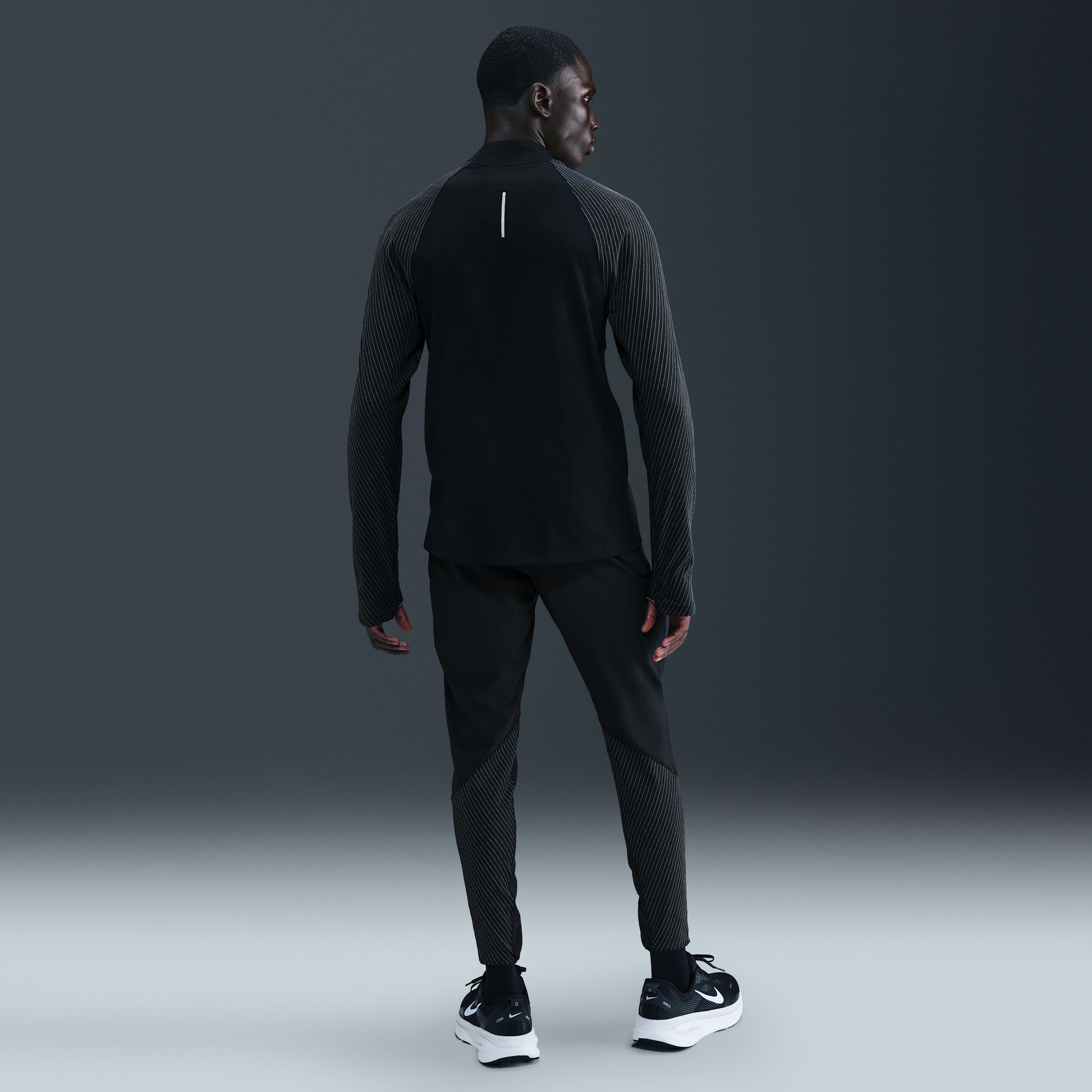 Nike Men's Dri-FIT 1/2-Zip Running Top with Reflective Accents product image