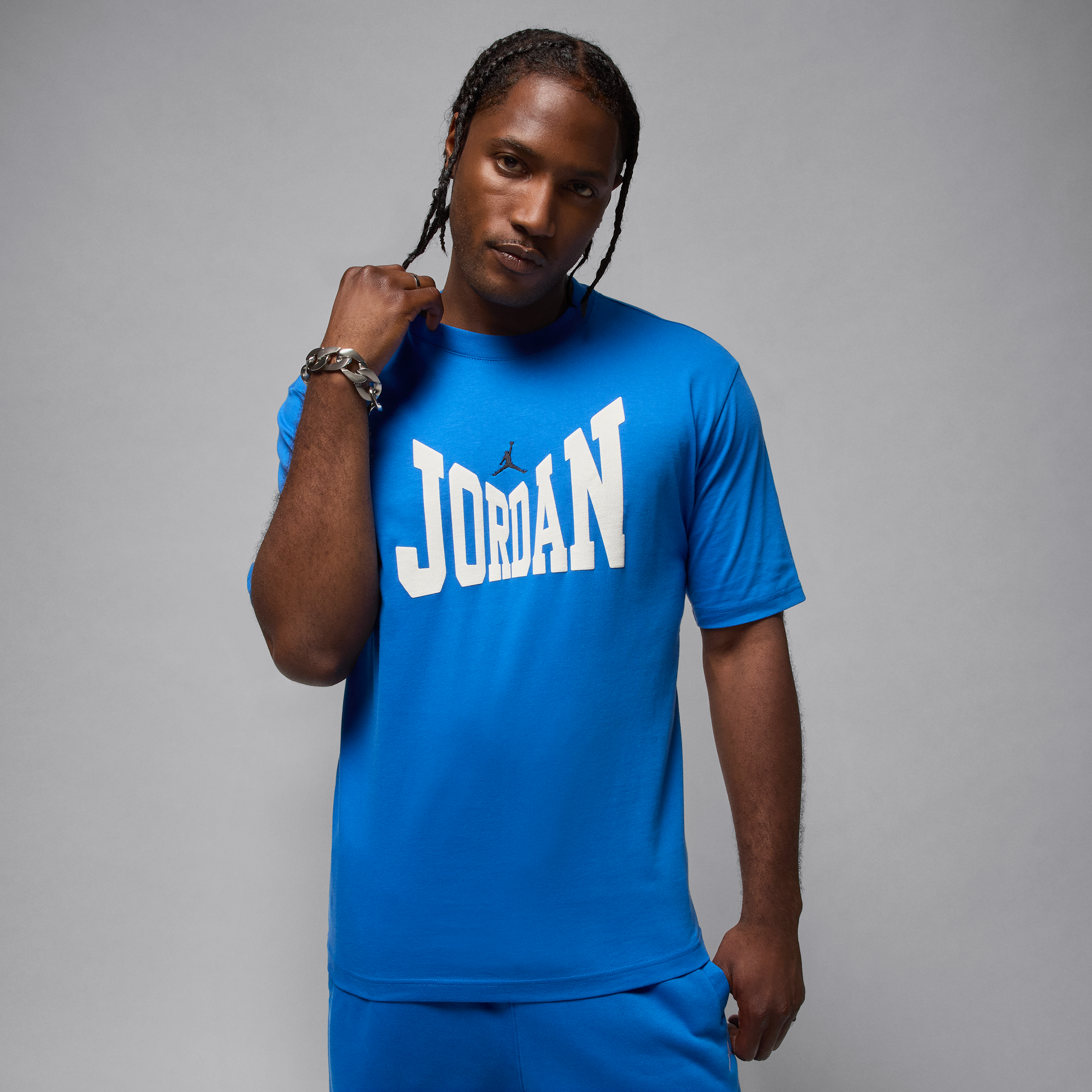 【ナイキ(NIKE)公式ストア】ジョーダン ブルックリン メンズ Tシャツ HV3894-459 ブルー 【ナイキ(NIKE)公式ストア】ジョーダン ブルックリン メンズ Tシャツ HV3894-459 ブルー