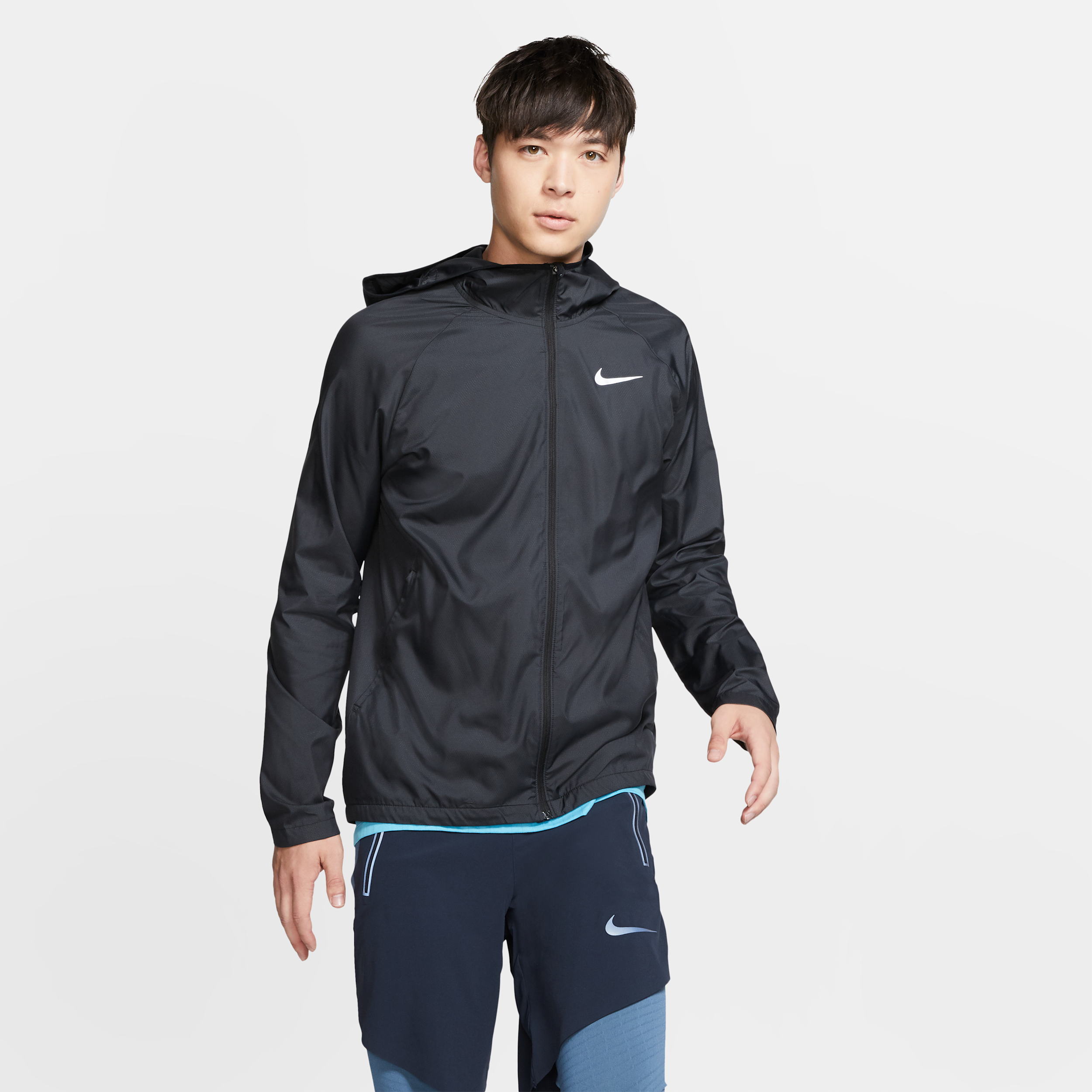【ナイキ(NIKE)公式ストア】ナイキ エッセンシャル メンズ フーデッド ランニングジャケット BV4871-010 ブラック 【ナイキ(NIKE)公式ストア】ナイキ エッセンシャル メンズ フーデッド ランニングジャケット BV4871-010 ブラック