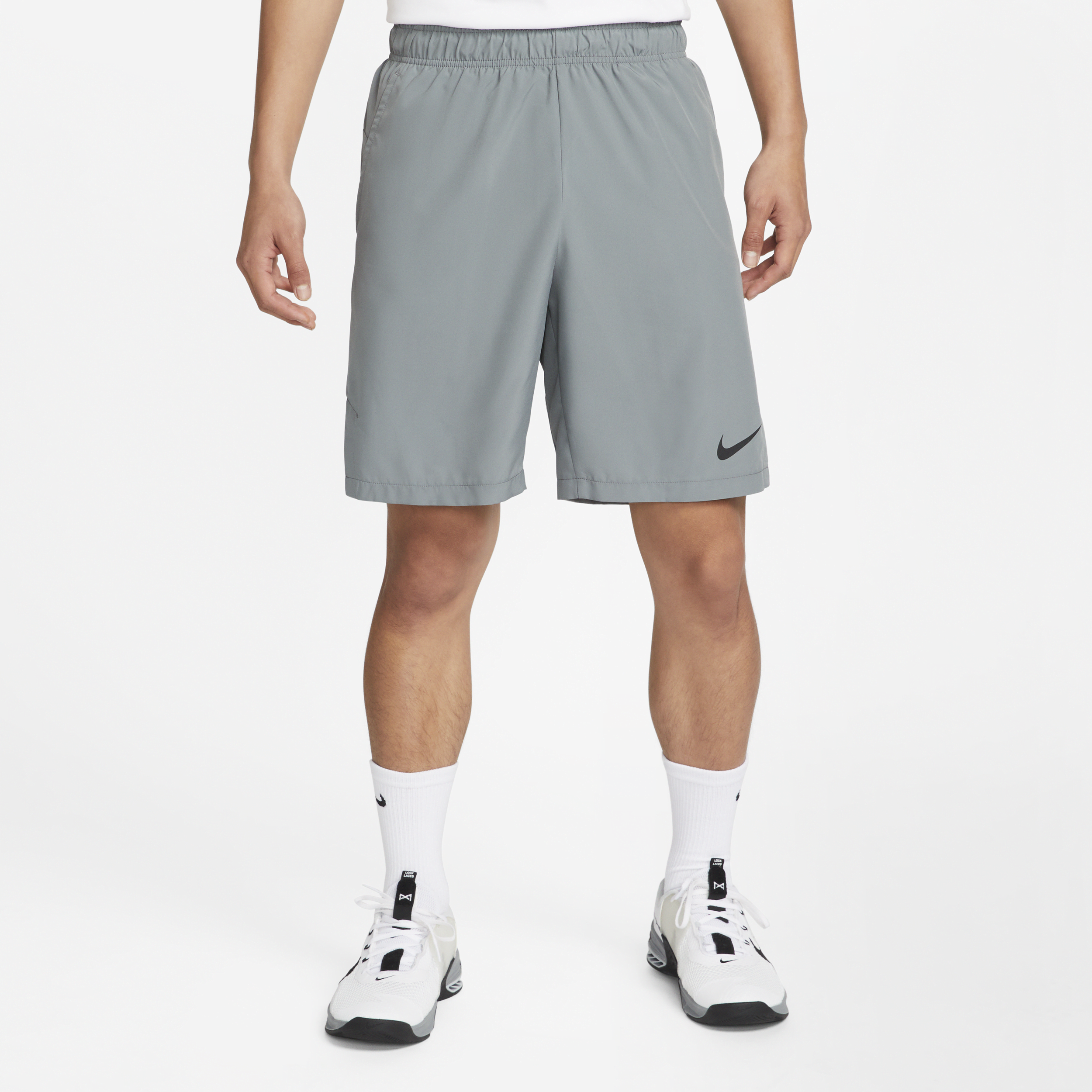 【ナイキ(NIKE)公式ストア】ナイキ Dri-FIT メンズ 23cm ウーブン トレーニングショートパンツ DM6618-084 グレー 【ナイキ(NIKE)公式ストア】ナイキ Dri-FIT メンズ 23cm ウーブン トレーニングショートパンツ DM6618-084 グレー