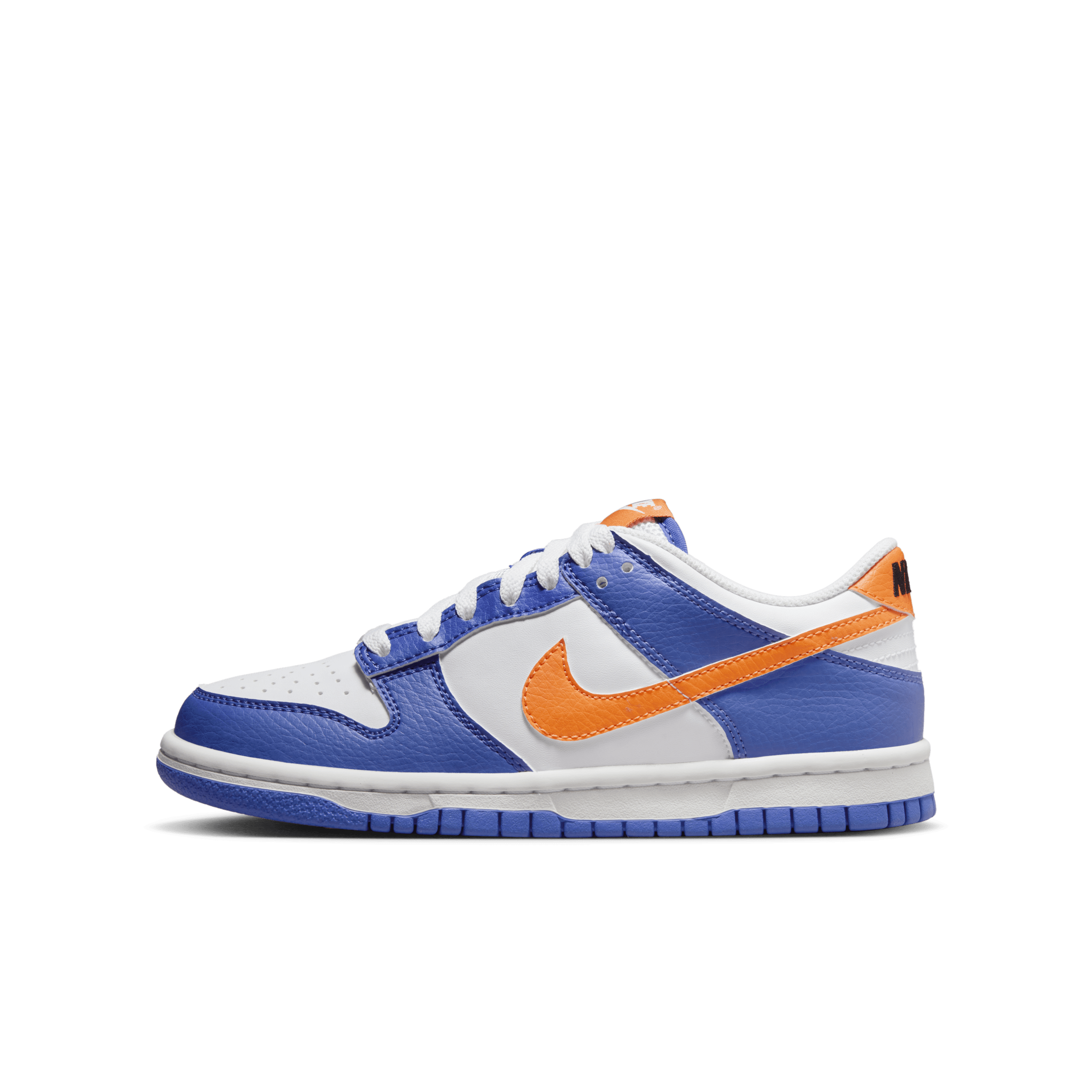 Nike Dunk Low-sko til større børn - blå