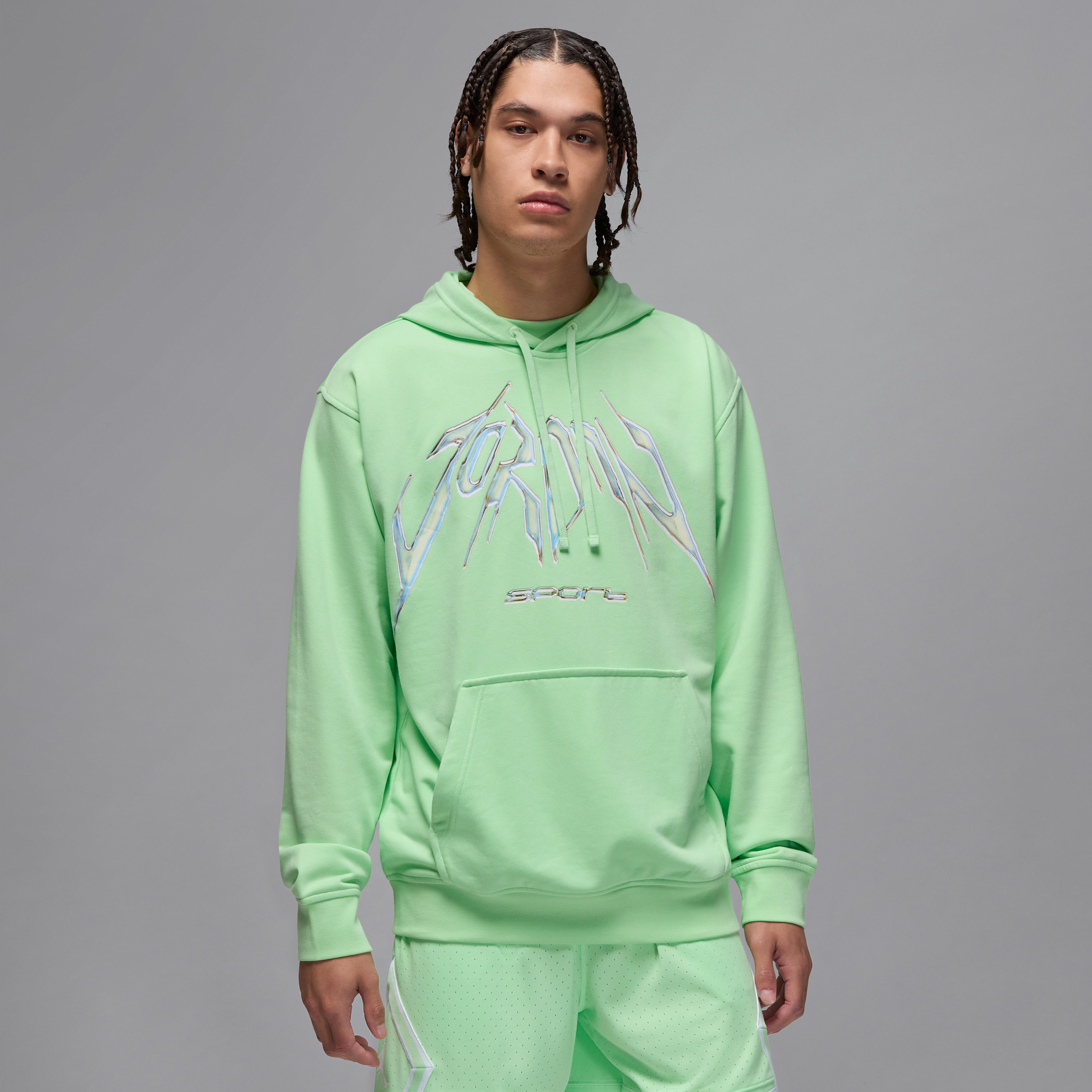【ナイキ(NIKE)公式ストア】ジョーダン スポーツ クロスオーバー メンズ Dri-FIT プルオーバー フリース パーカー HF9902-376 グリーン 【ナイキ(NIKE)公式ストア】ジョーダン スポーツ クロスオーバー メンズ Dri-FIT プルオーバー フリース パーカー HF9902-376 グリーン