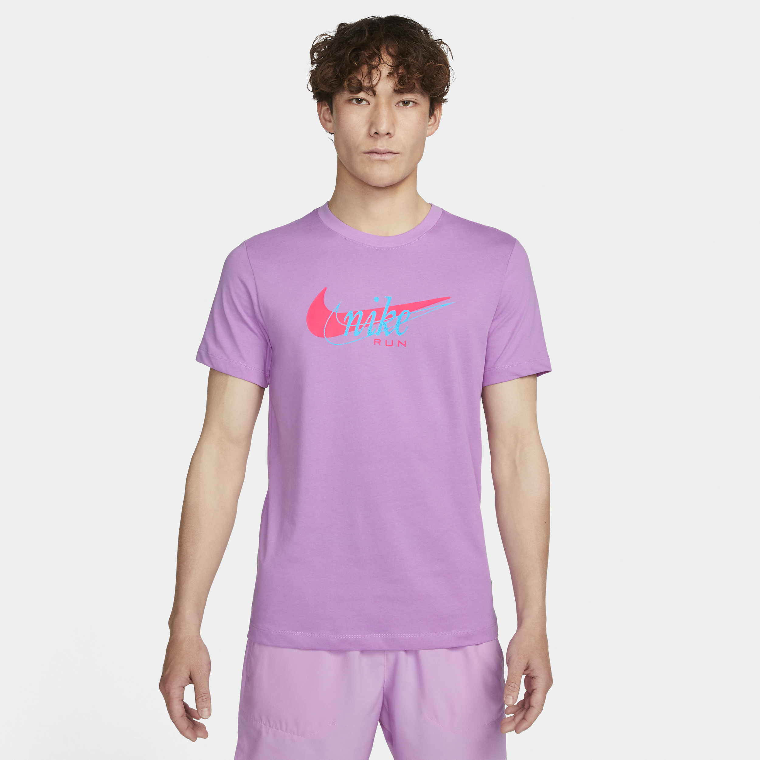 【ナイキ(NIKE)公式ストア】ナイキ Dri-FIT メンズ ランニング Tシャツ FD0125-534 パープル 【ナイキ(NIKE)公式ストア】ナイキ Dri-FIT メンズ ランニング Tシャツ FD0125-534 パープル
