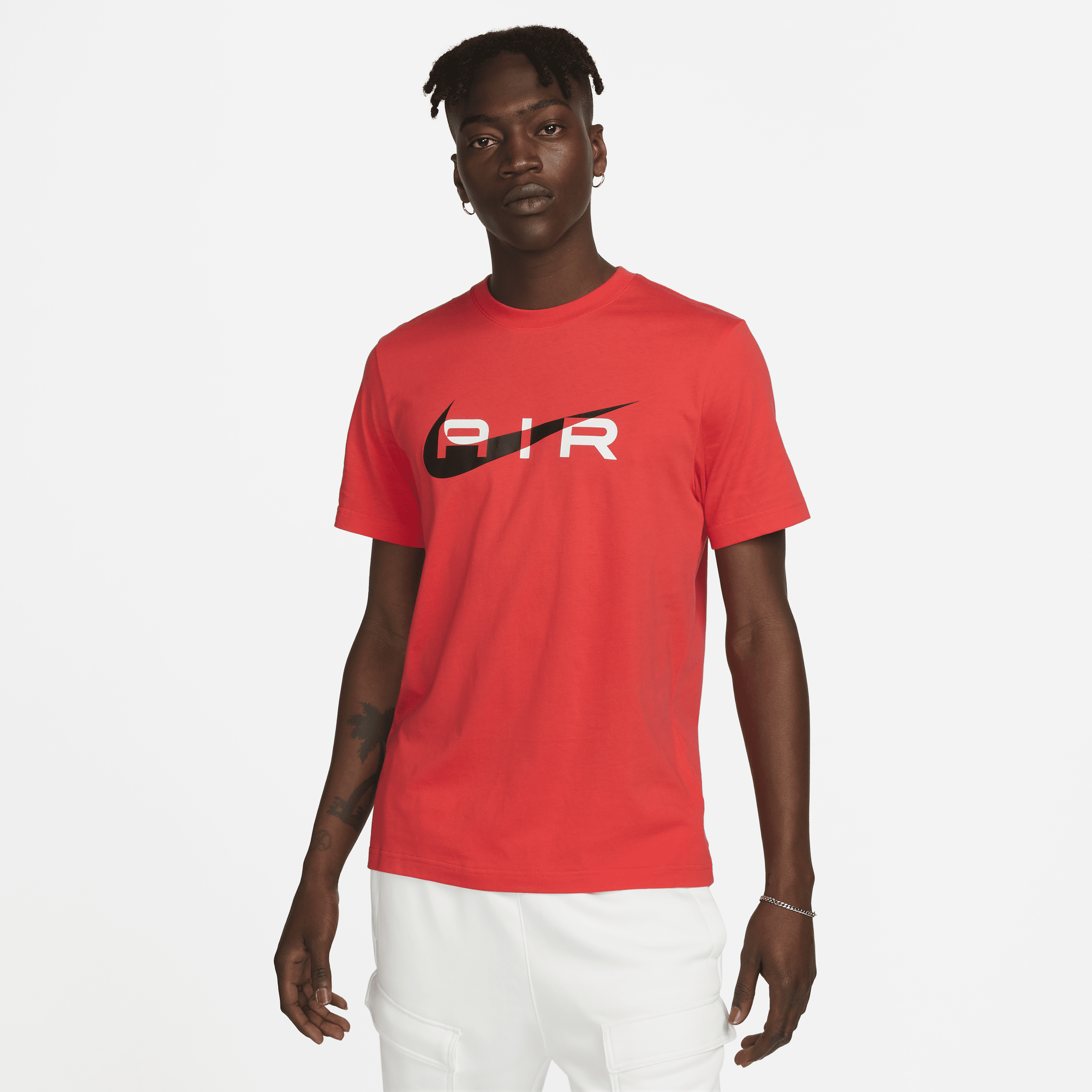 Nike Air T-shirt met graphic voor heren - Rood