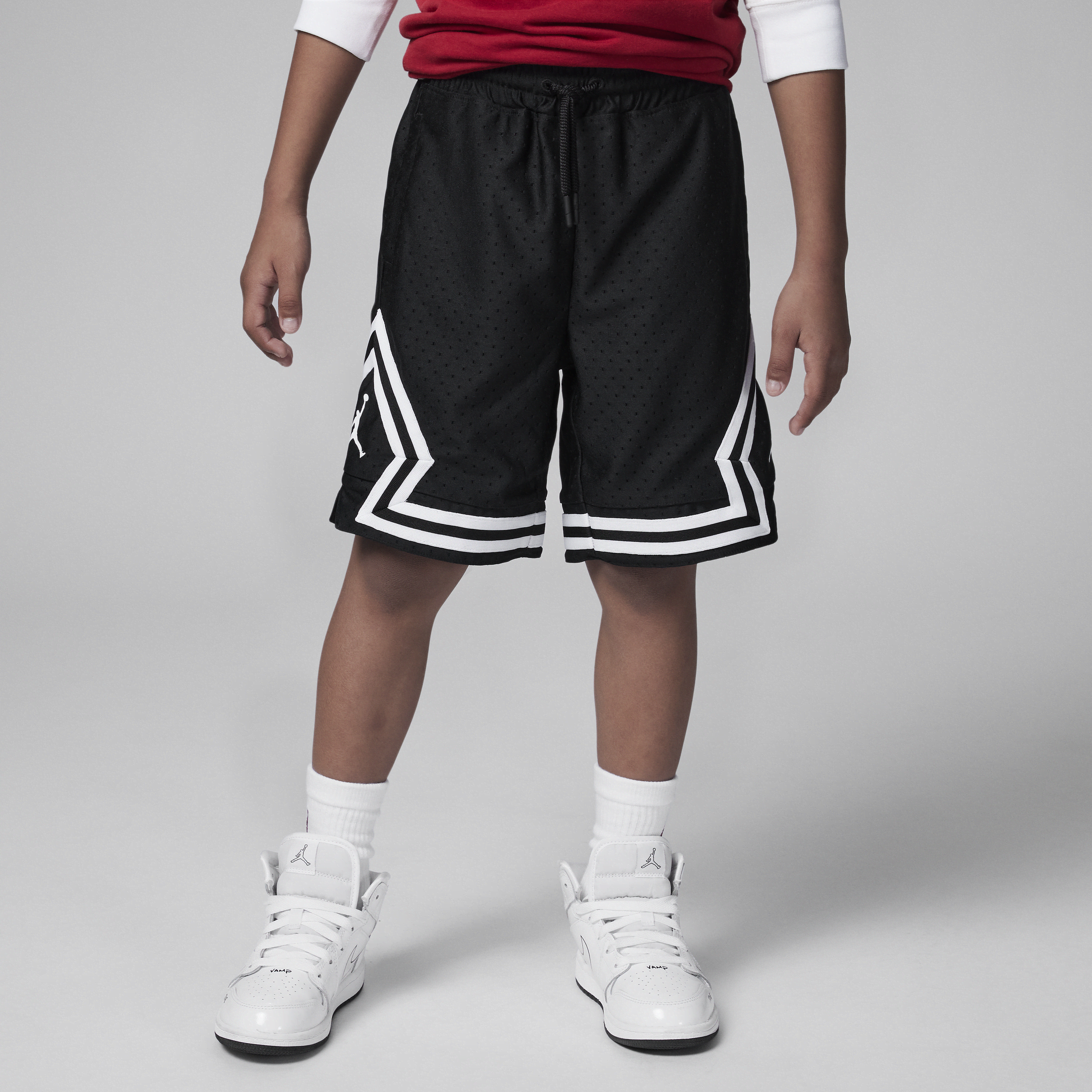 【ナイキ(NIKE)公式ストア】ジョーダン Dri-FIT エア リトルキッズ メッシュ ショートパンツ DV0425-010 ブラック 【ナイキ(NIKE)公式ストア】ジョーダン Dri-FIT エア リトルキッズ メッシュ ショートパンツ DV0425-010 ブラック