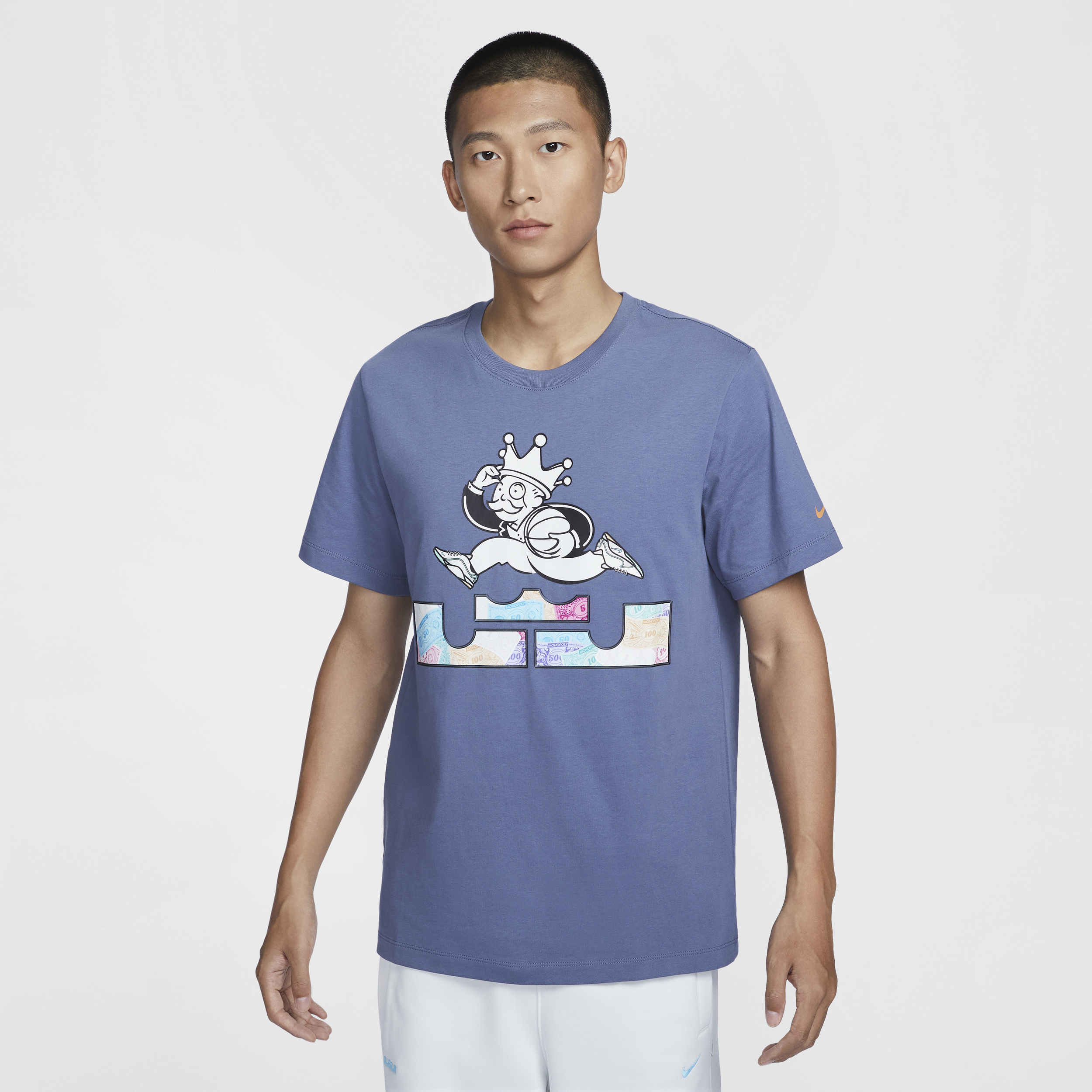 【ナイキ(NIKE)公式ストア】レブロン メンズ バスケットボール Tシャツ HF6190-491 ブルー 【ナイキ(NIKE)公式ストア】レブロン メンズ バスケットボール Tシャツ HF6190-491 ブルー
