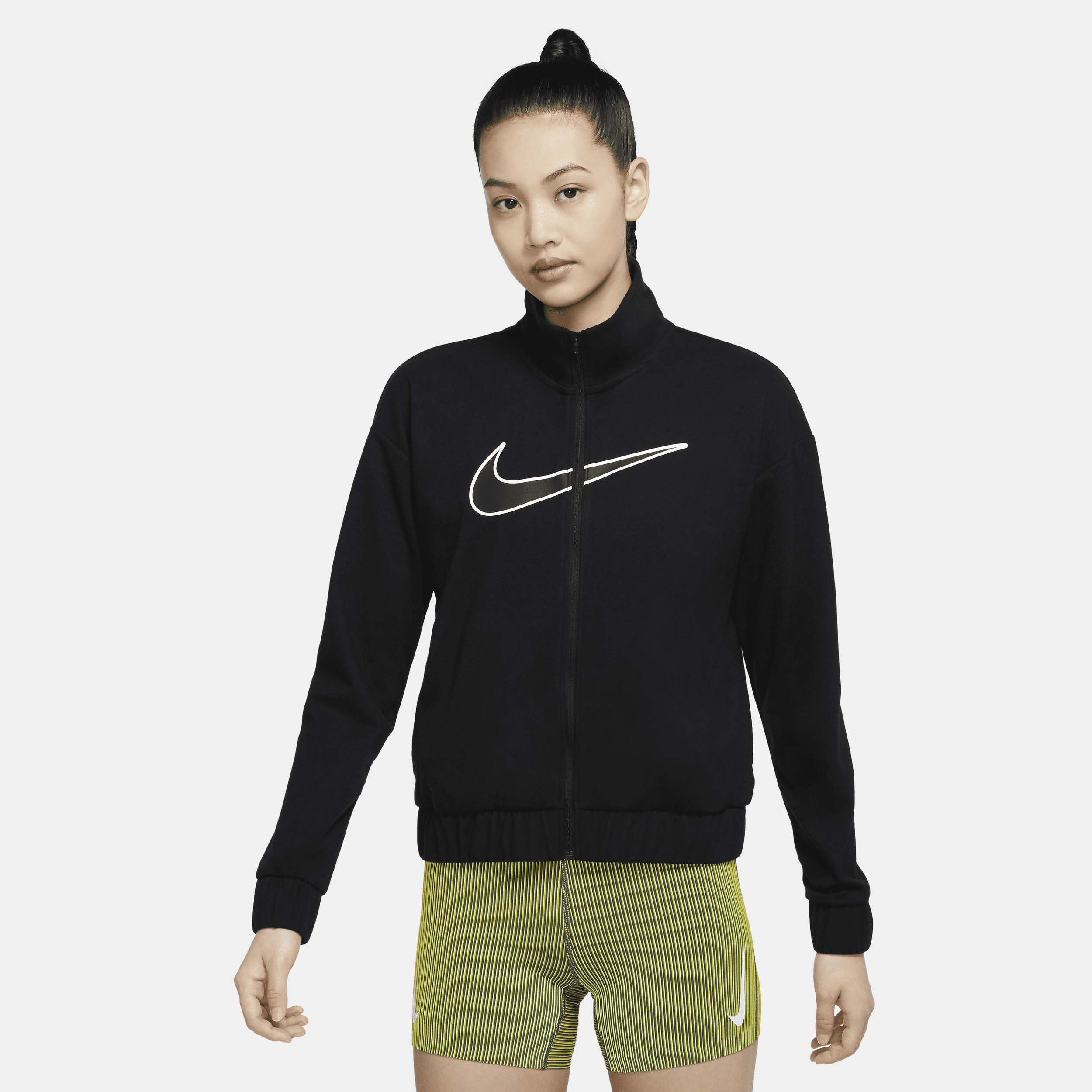 【ナイキ(NIKE)公式ストア】ナイキ Dri-FIT スウッシュ ラン ウィメンズ ランニングジャケット DQ6384-010 ブラック 【ナイキ(NIKE)公式ストア】ナイキ Dri-FIT スウッシュ ラン ウィメンズ ランニングジャケット DQ6384-010 ブラック
