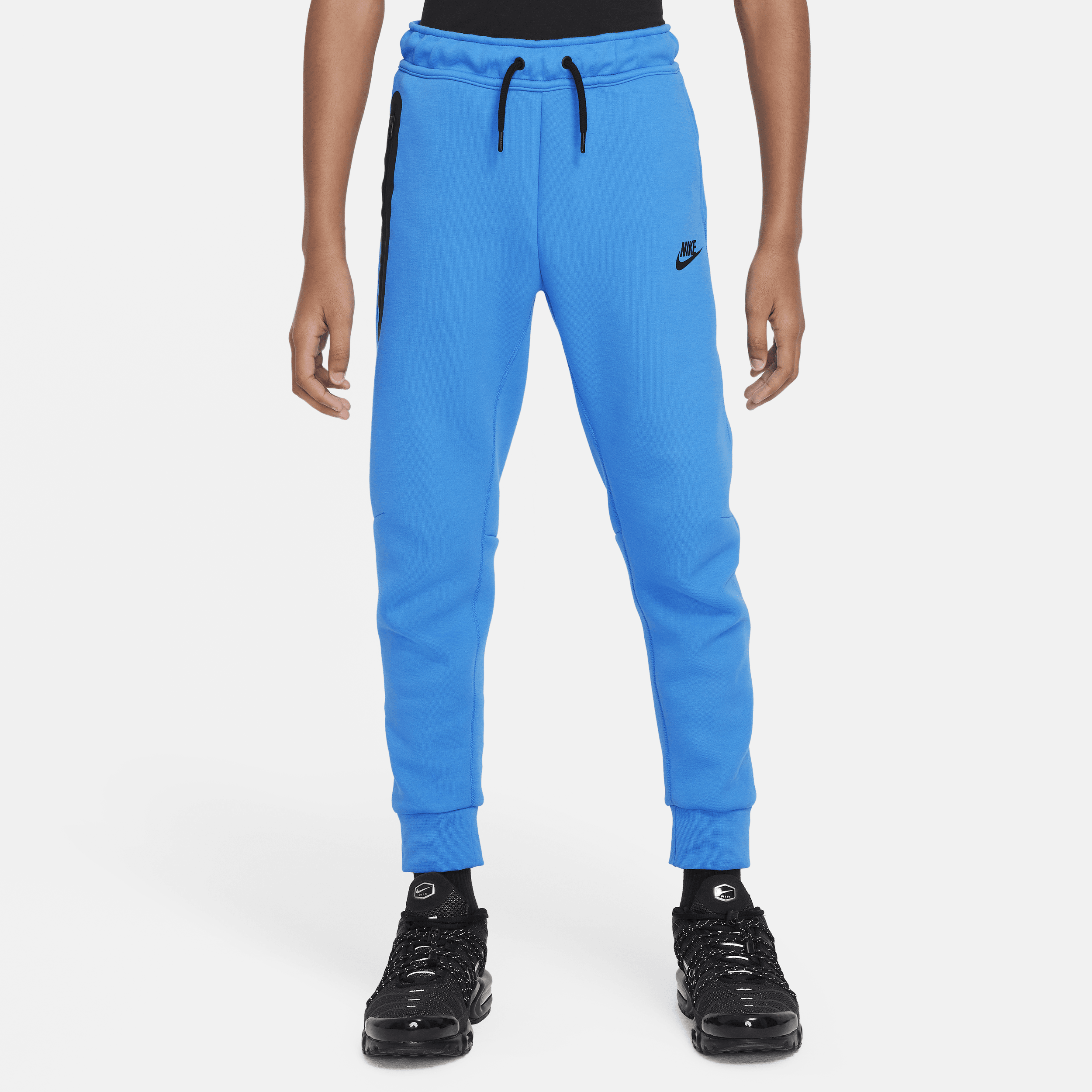 Nike Sportswear Tech Fleece-bukser til større børn (drenge) - blå
