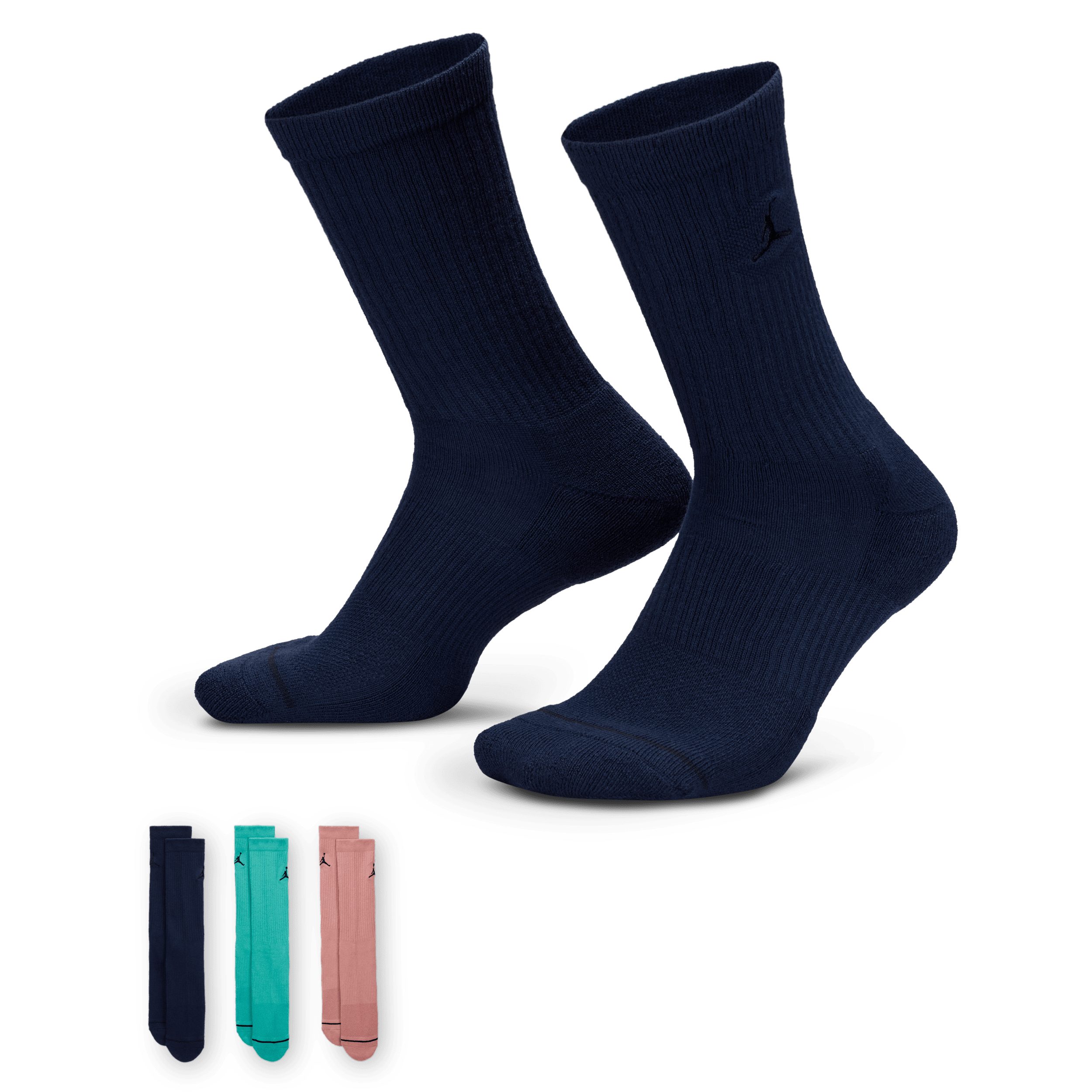 【ナイキ(NIKE)公式ストア】ジョーダン エブリデイ クルー ソックス(3足) DX9632-926 マルチカラー 【ナイキ(NIKE)公式ストア】ジョーダン エブリデイ クルー ソックス(3足) DX9632-926 マルチカラー
