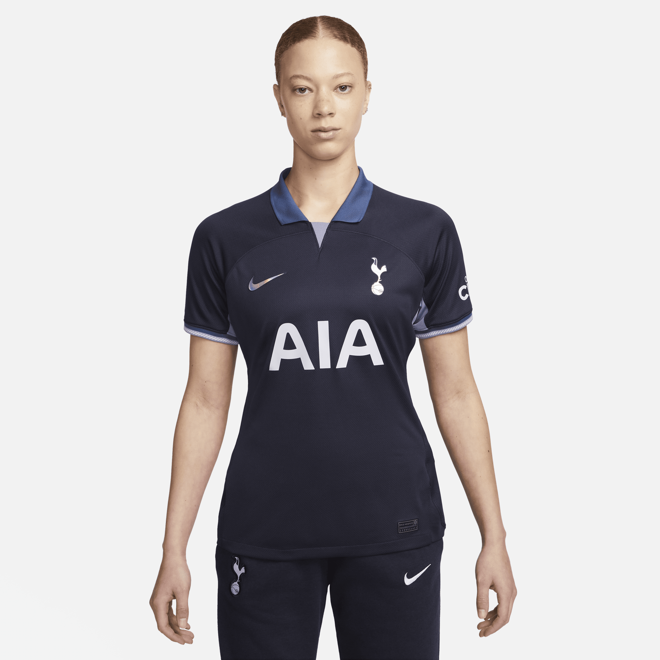 Tottenham Hotspur 2023/24 Stadium Away Nike Dri-FIT-fodboldtrøje til kvinder - blå