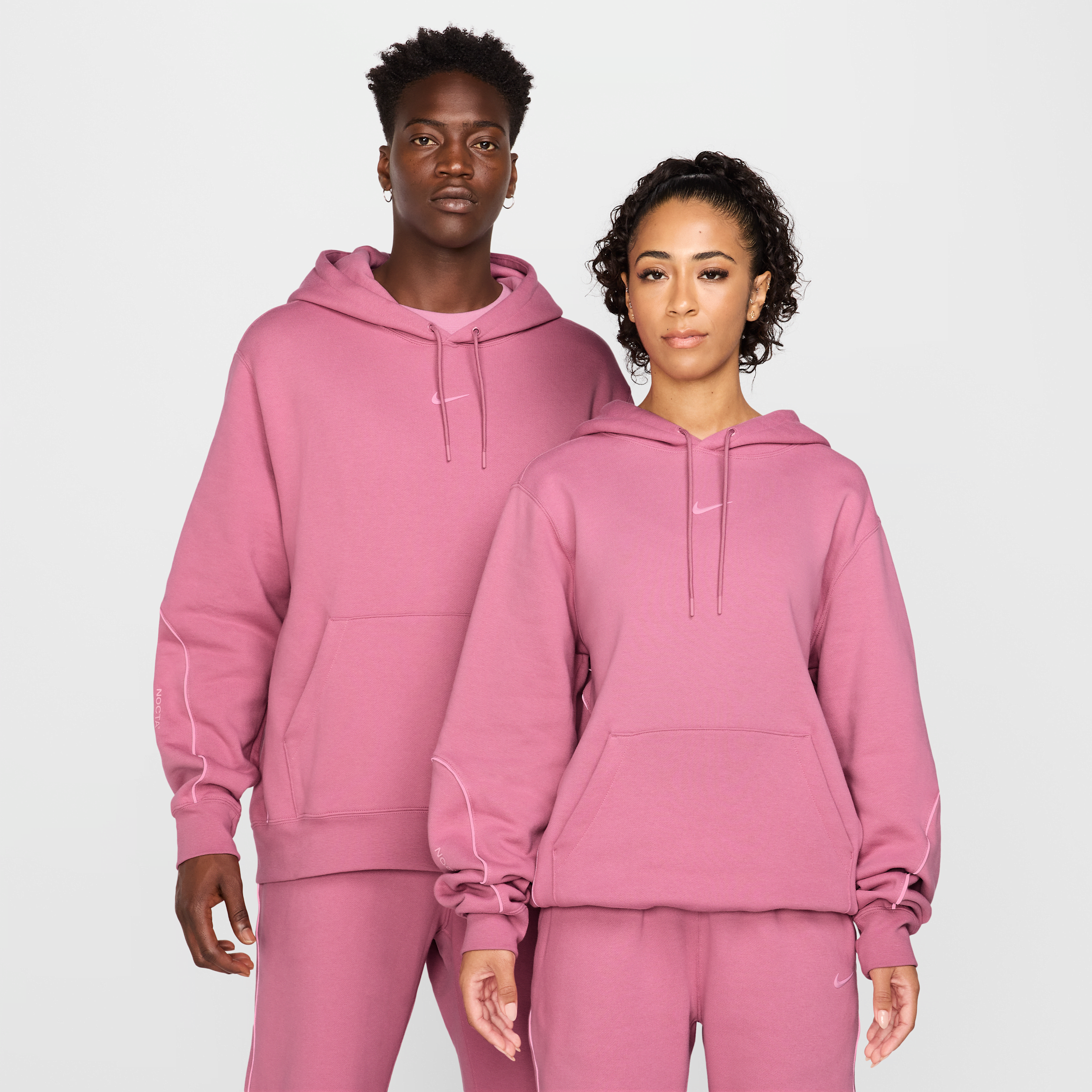 Nike Felpa in fleece con cappuccio NOCTA CS NOCTA - Rosa