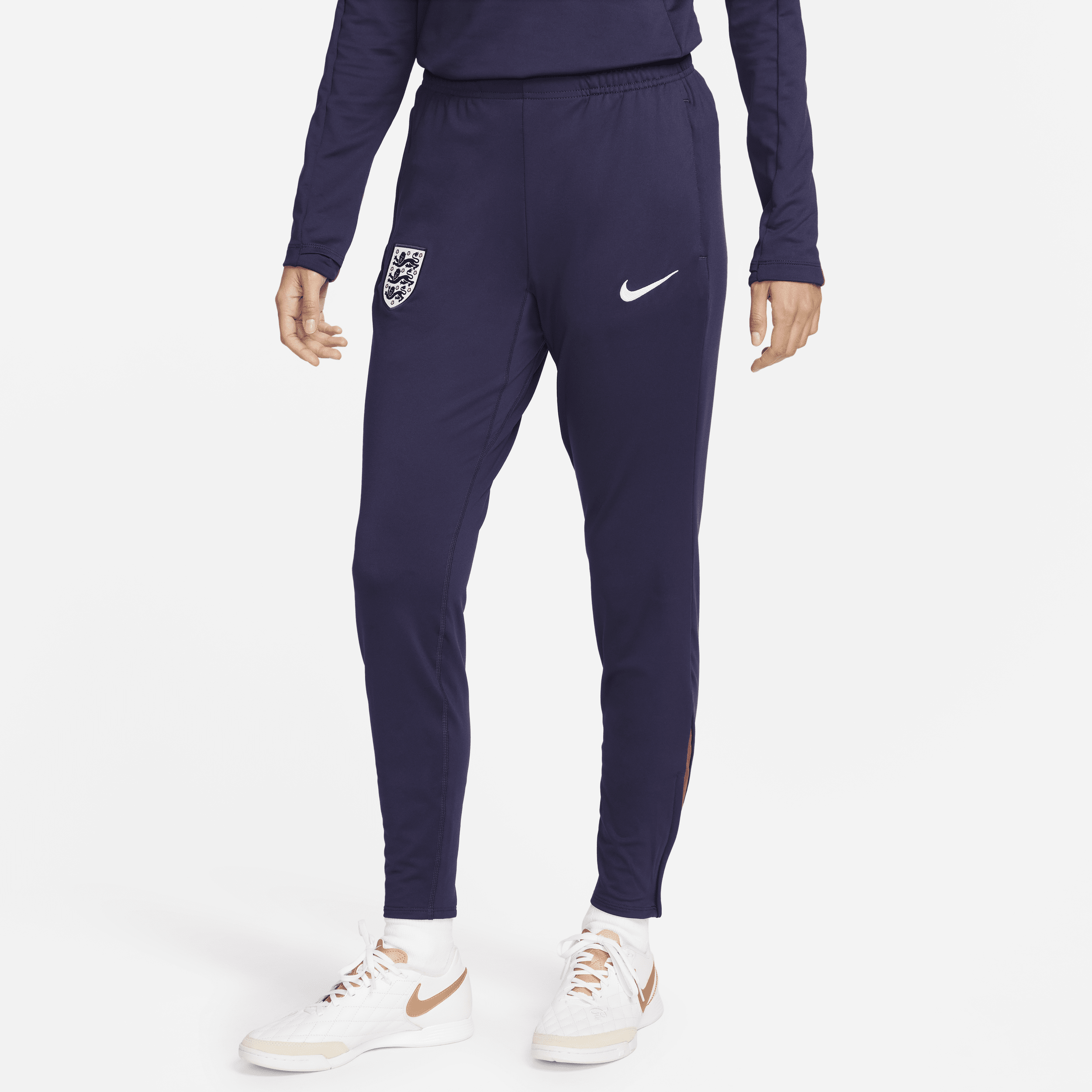 Pantaloni da calcio in maglia Nike Dri-FIT Inghilterra Strike – Donna - Viola