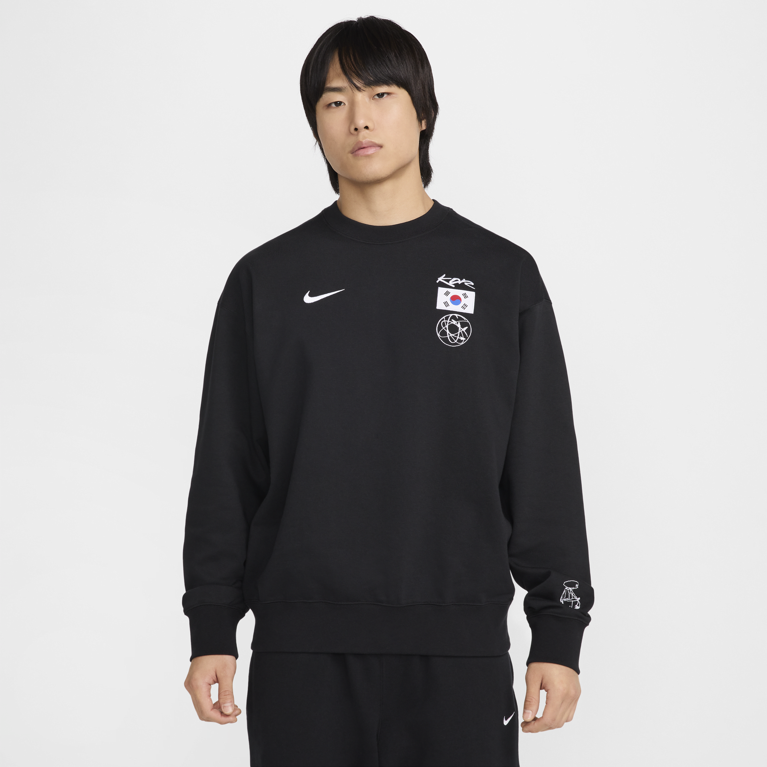 【ナイキ(NIKE)公式ストア】韓国 ソロ メンズ ナイキ Dri-FIT ADV ブレイキン クルーネック スウェットシャツ FD6846-010 ブラック 【ナイキ(NIKE)公式ストア】韓国 ソロ メンズ ナイキ Dri-FIT ADV ブレイキン クルーネック スウェットシャツ FD6846-010 ブラック