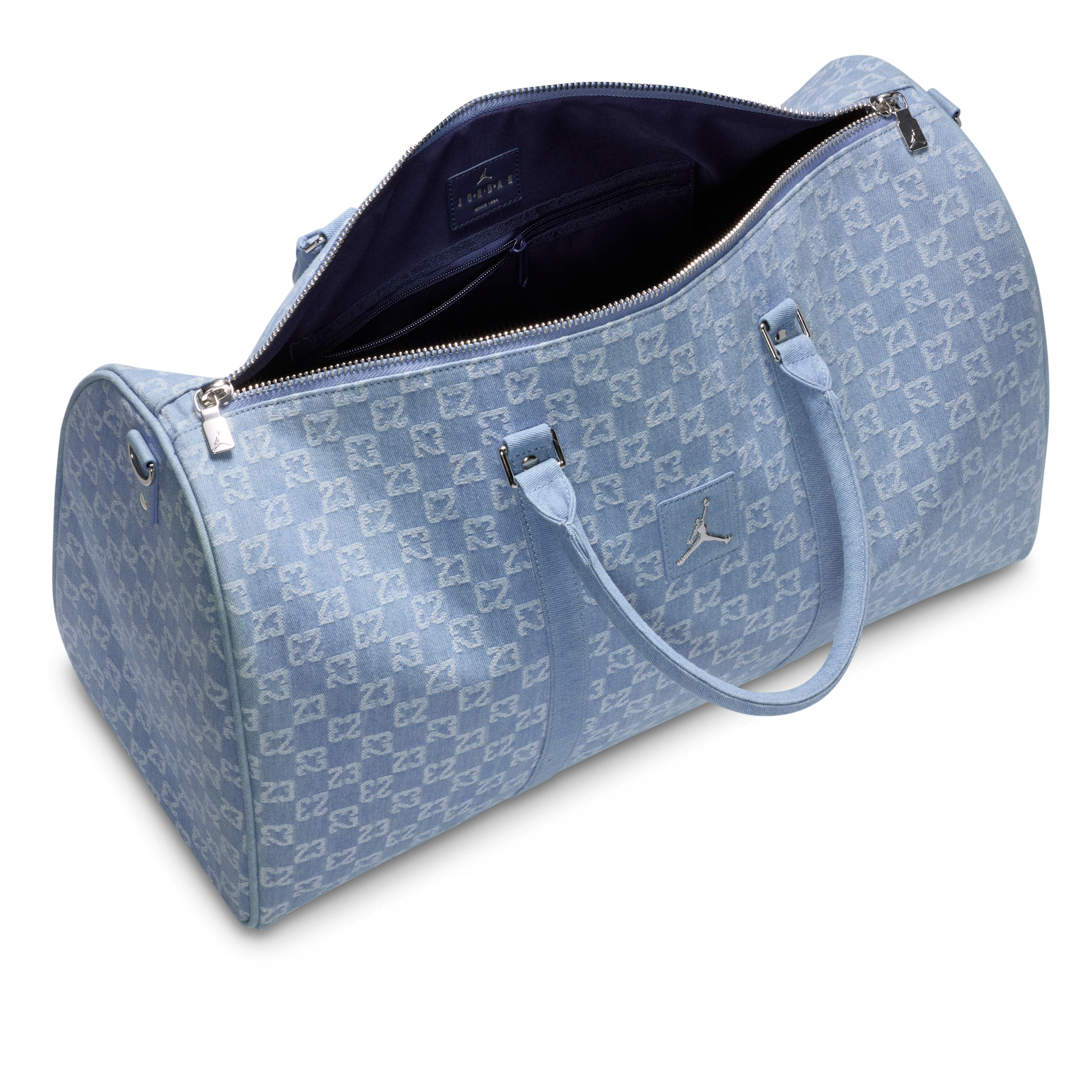 Nike Jordan Monogram Duffel Bag (40L) - Blue | II6450-412 | FOOTY.COM