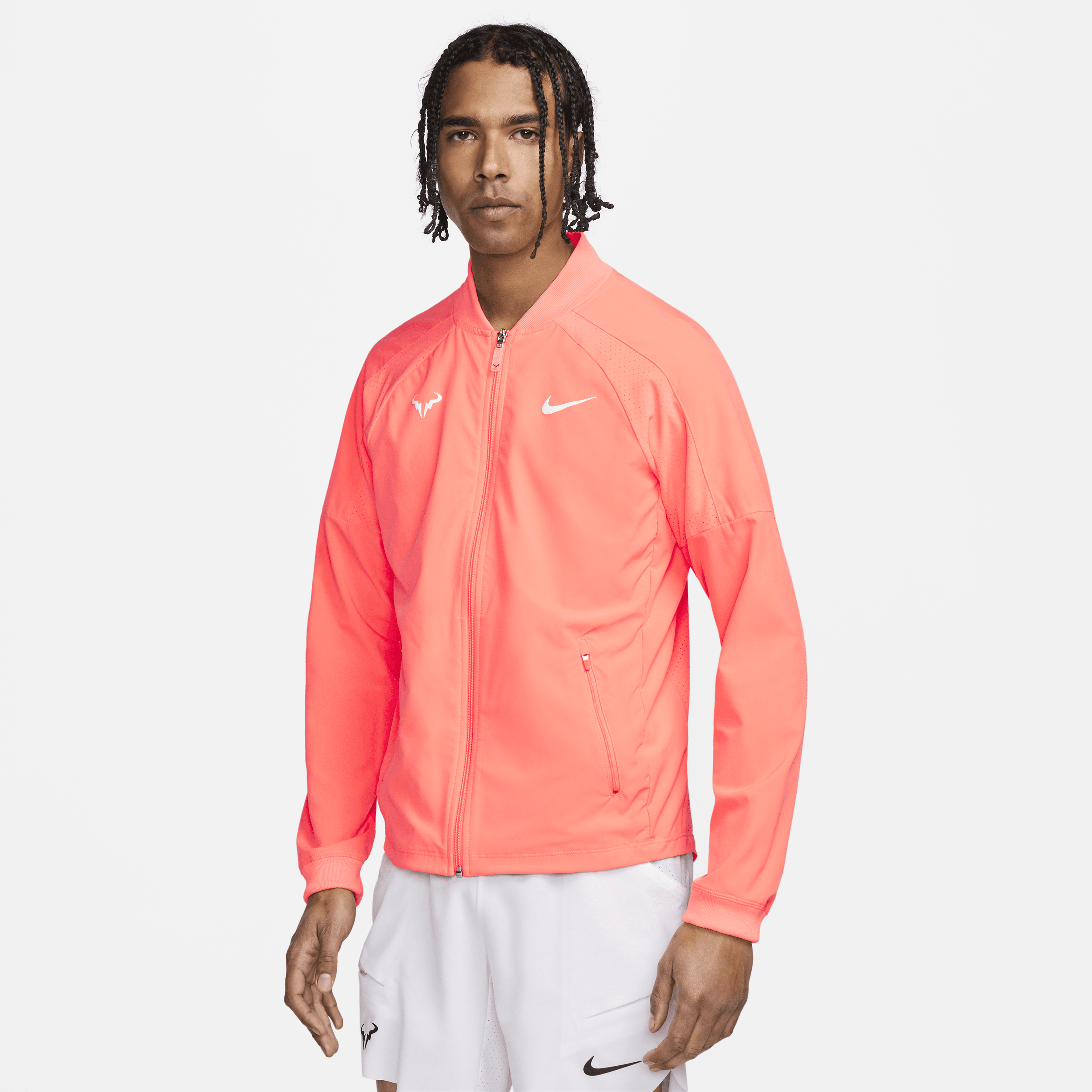 Giacca da tennis Nike Dri-FIT Rafa – Uomo - Arancione