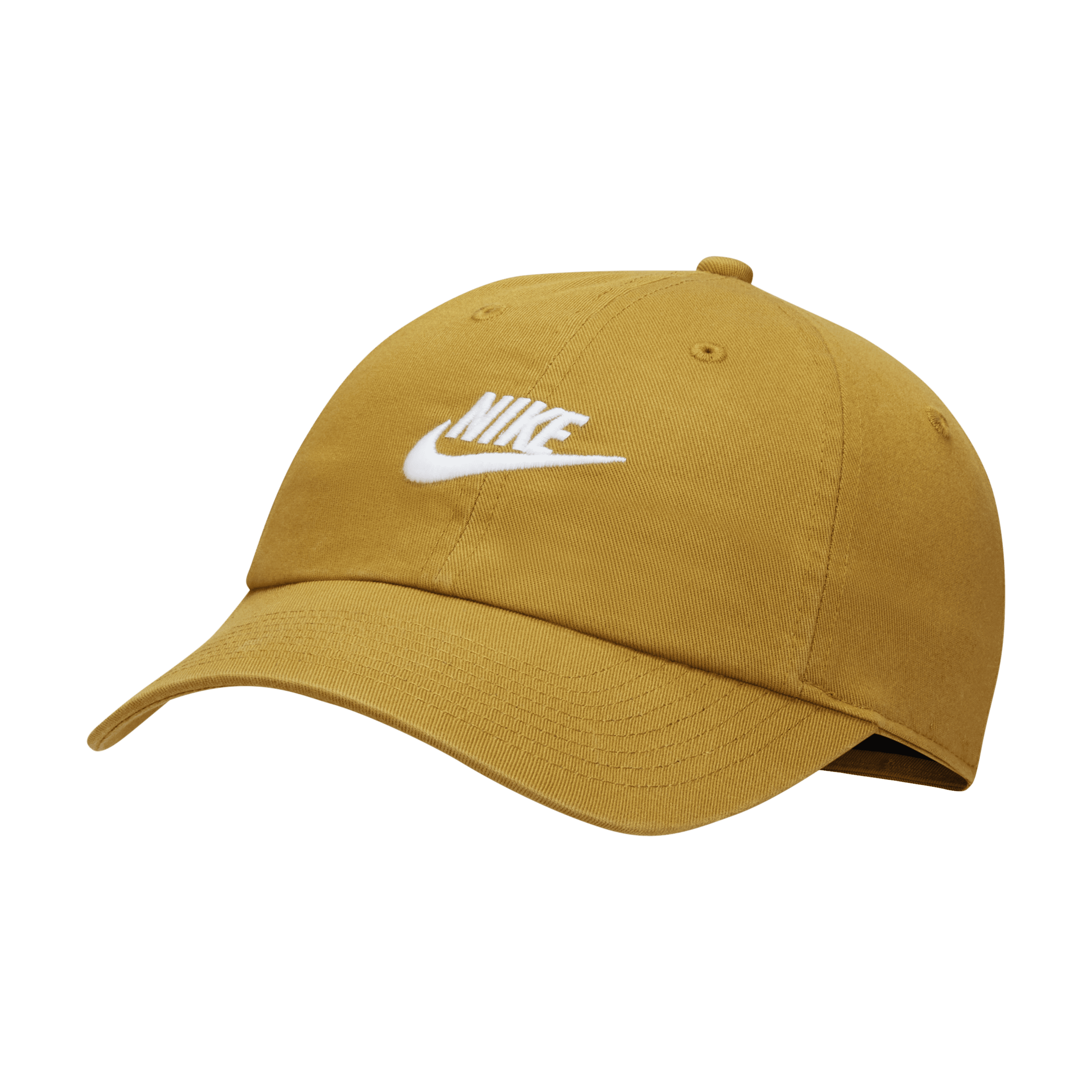 Ustruktureret Nike Club Futura Wash-kasket - brun