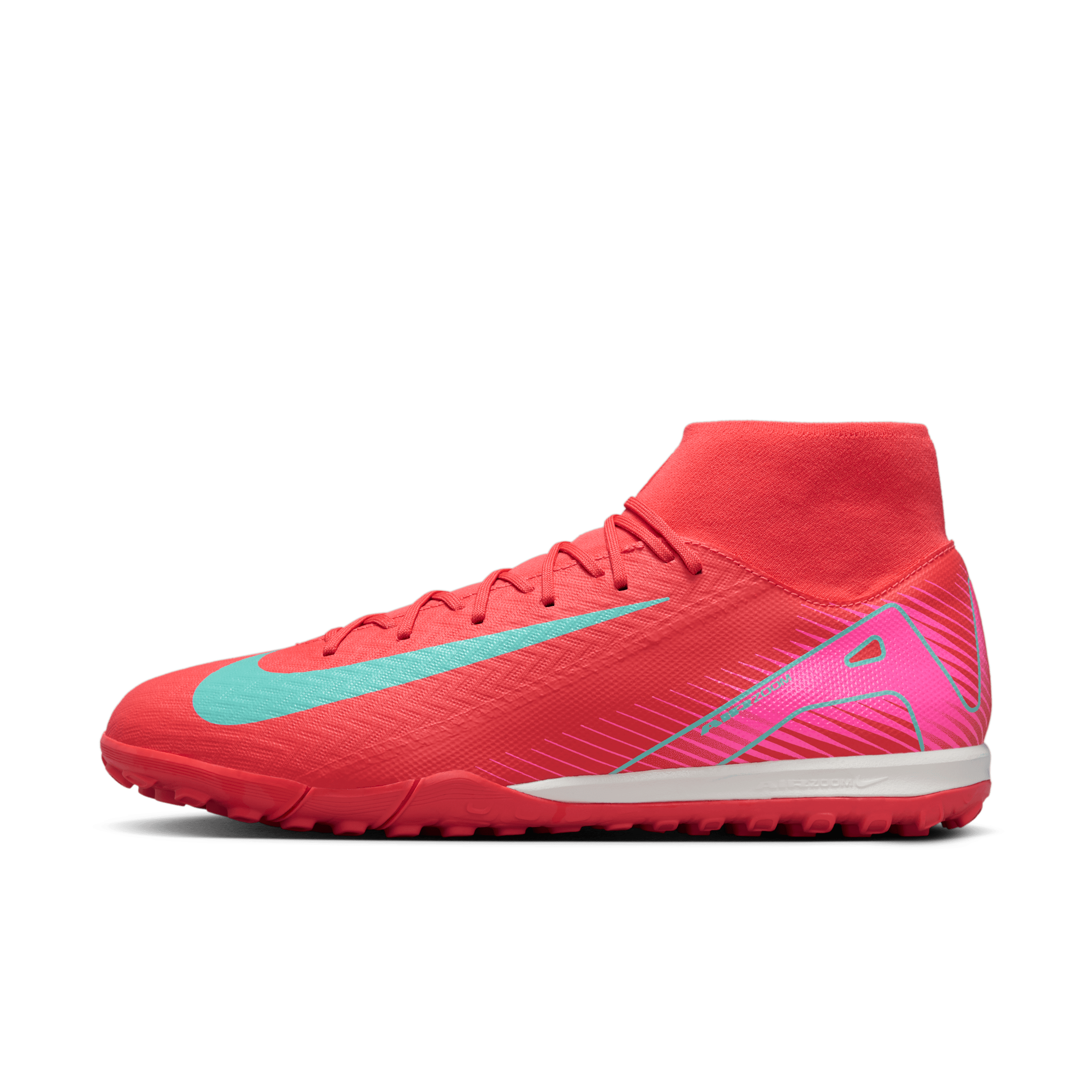 【ナイキ(NIKE)公式ストア】ナイキ マーキュリアル スーパーフライ 10 アカデミー TF ハイカット サッカーシューズ FQ8331-800 レッド 【ナイキ(NIKE)公式ストア】ナイキ マーキュリアル スーパーフライ 10 アカデミー TF ハイカット サッカーシューズ FQ8331-800 レッド