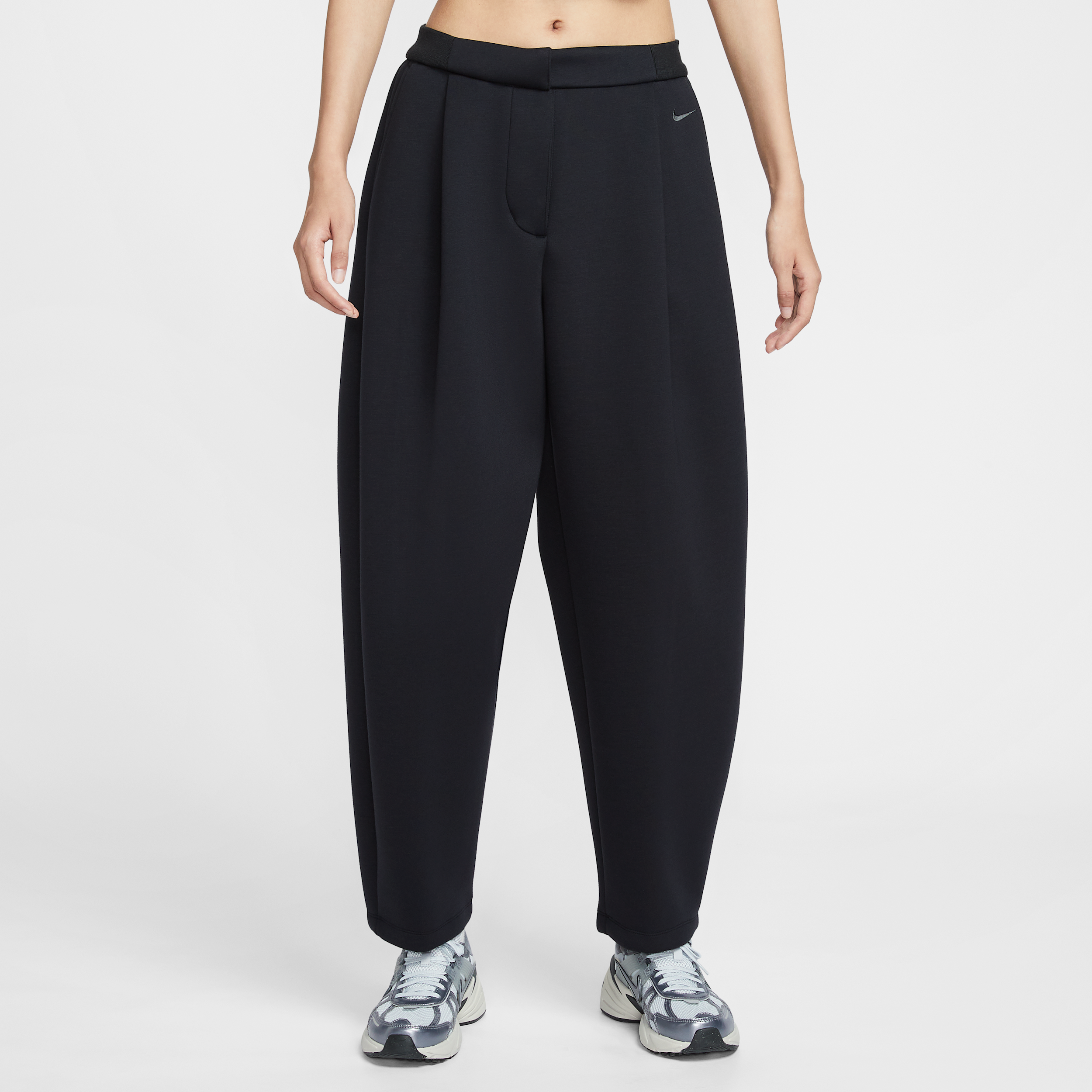 【ナイキ(NIKE)公式ストア】ナイキ スポーツウェア モダン フリース ウィメンズ ミッドライズ ルーズ パンツ HV1965-010 ブラック 【ナイキ(NIKE)公式ストア】ナイキ スポーツウェア モダン フリース ウィメンズ ミッドライズ ルーズ パンツ HV1965-010 ブラック