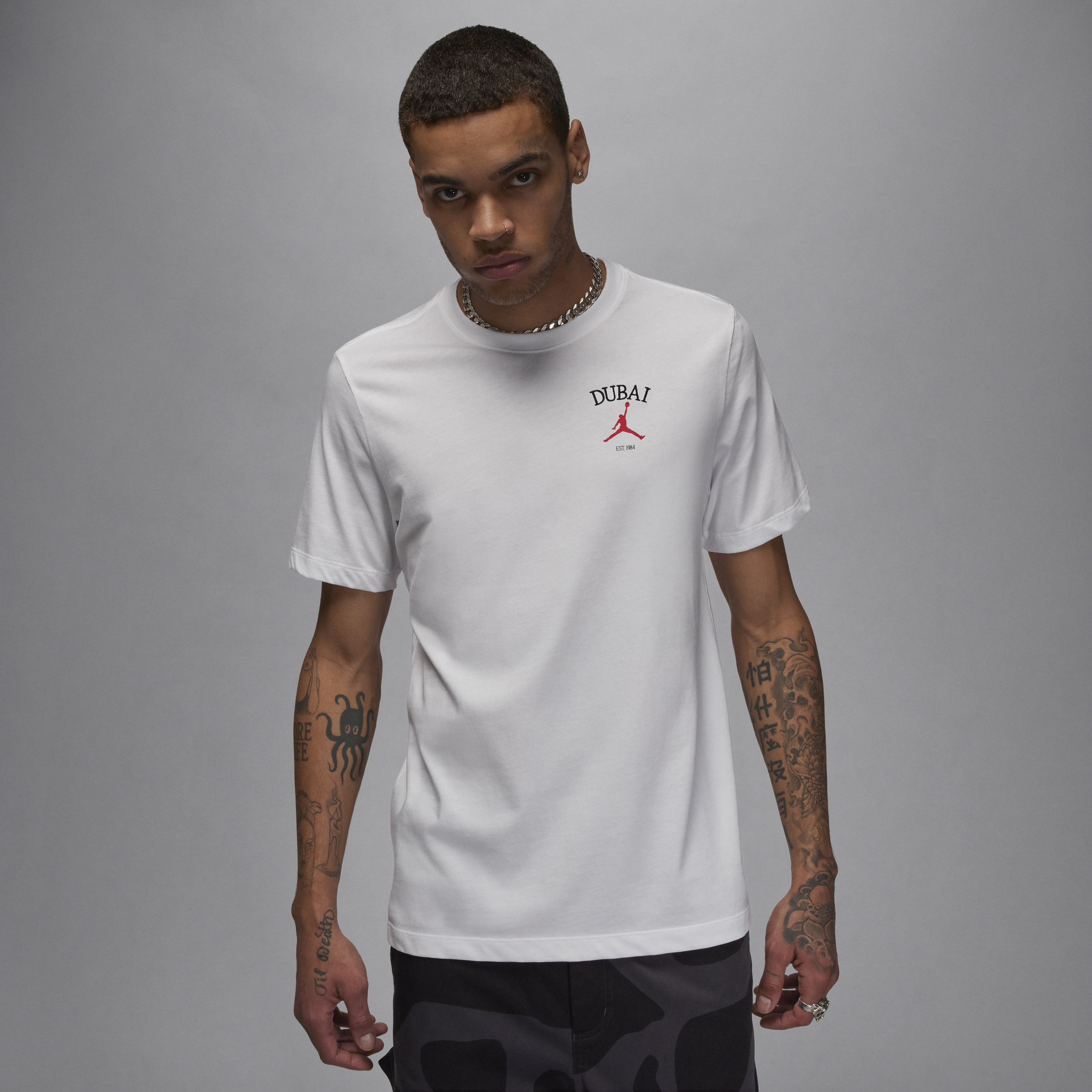 Nike T-shirt Jordan Dubai – Uomo - Bianco