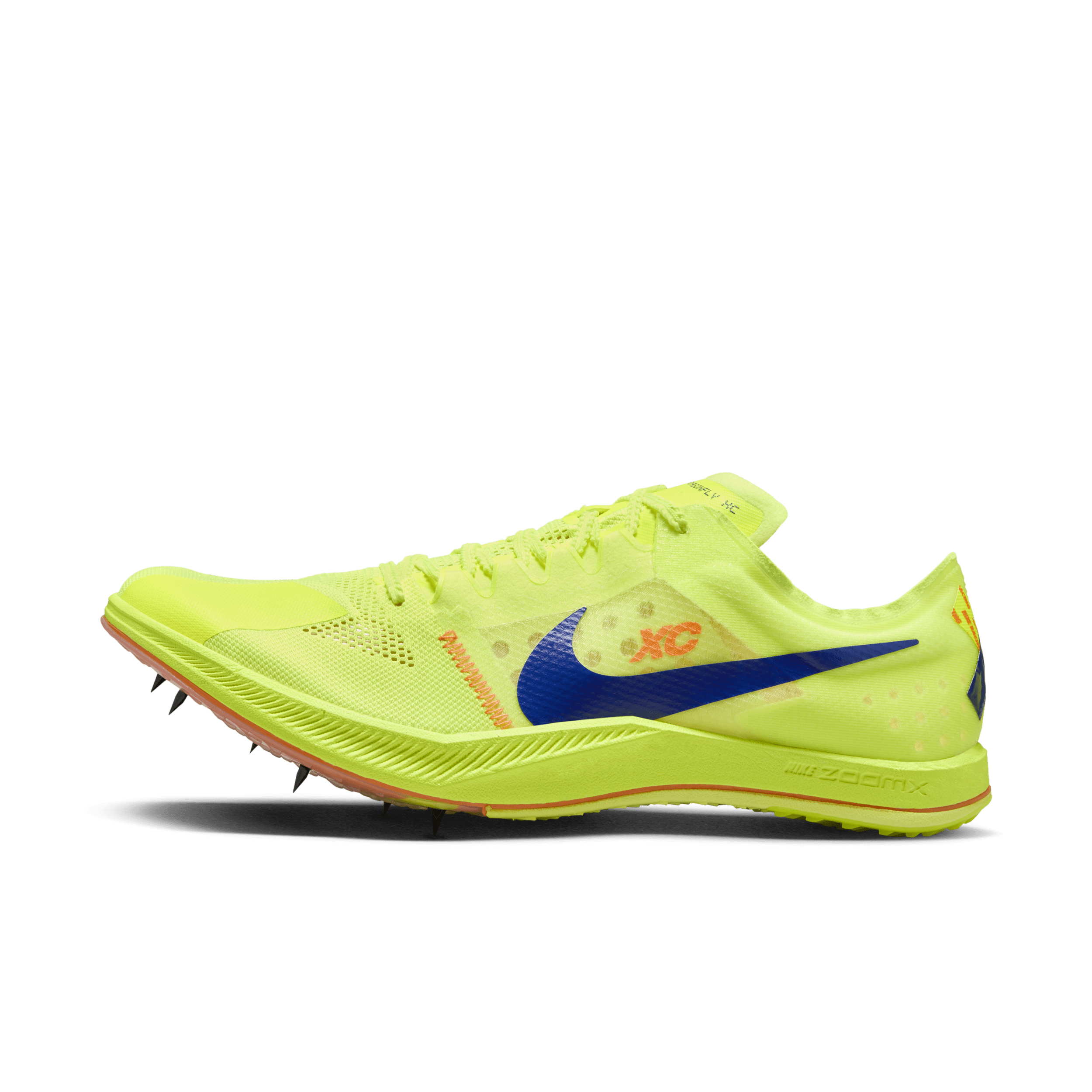 Nike ZoomX Dragonfly XC-pig- og banesko - gul