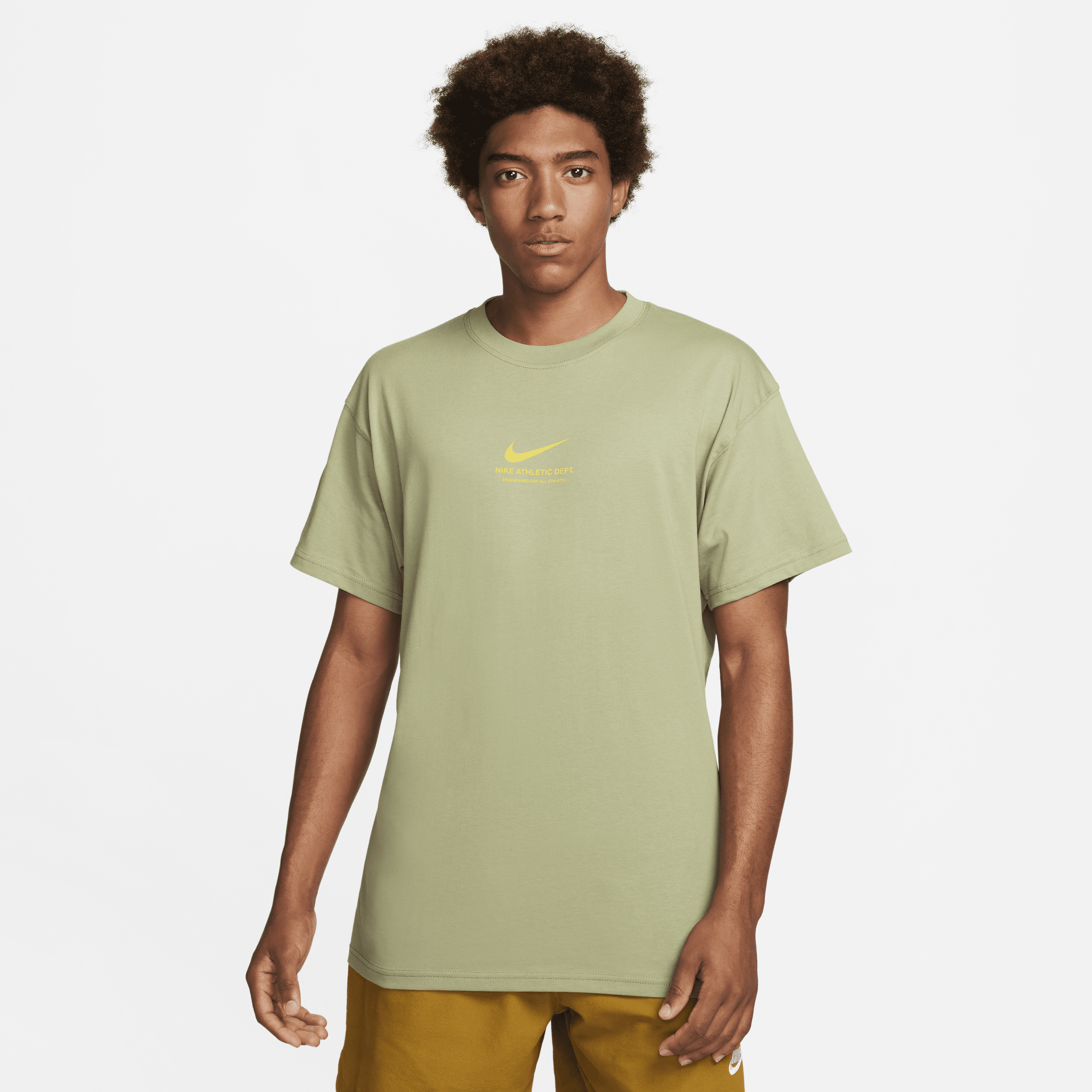 Nike Sportswear-T-shirt med grafik til mænd - grøn