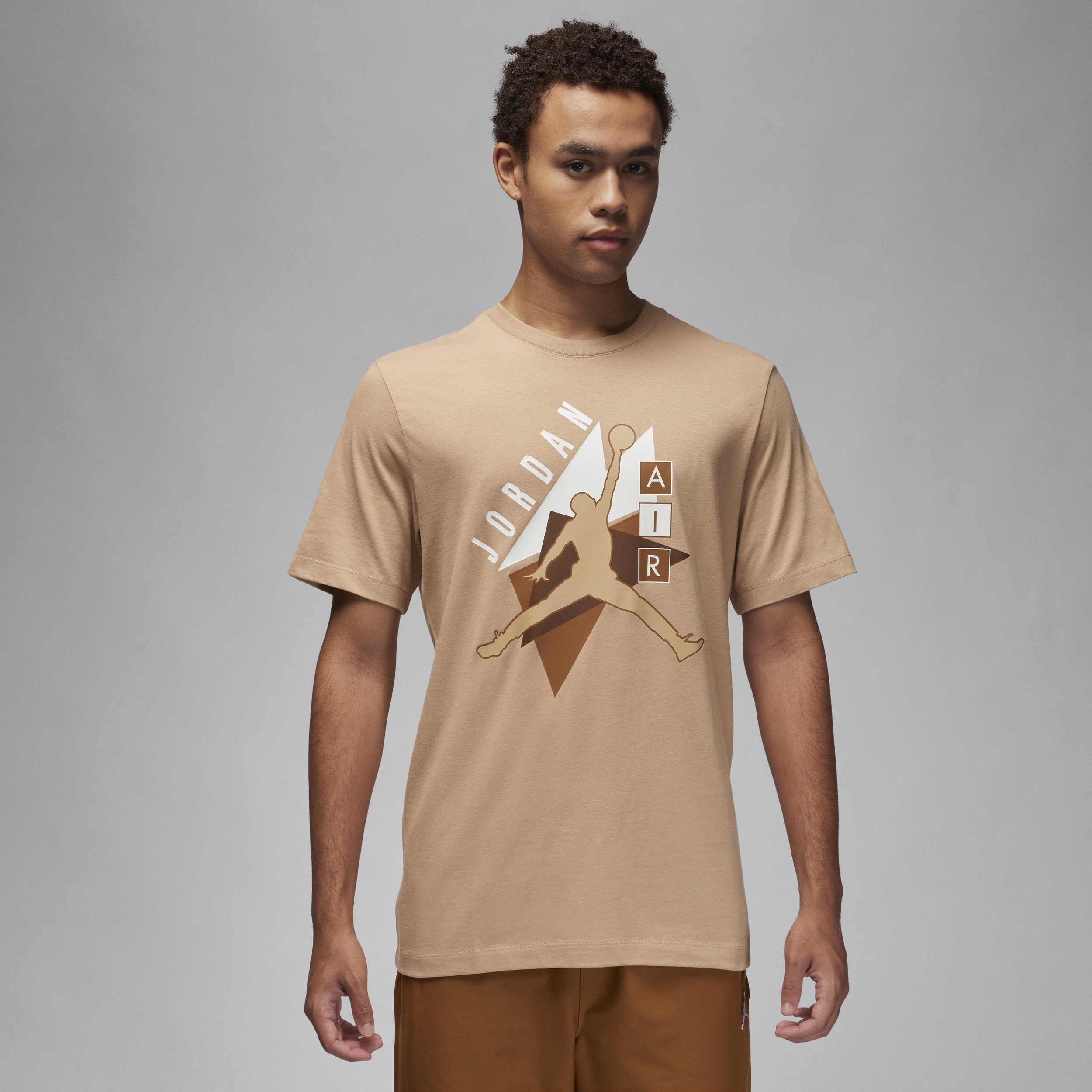 Jordan Brand-T-shirt til mænd - brun