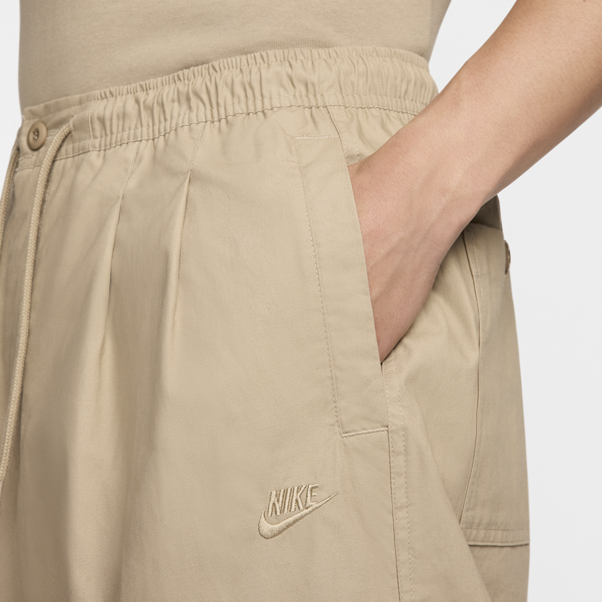 Nike Club Balloon Pants, Khaki | HJ1973-247 | FOOTY.COM
