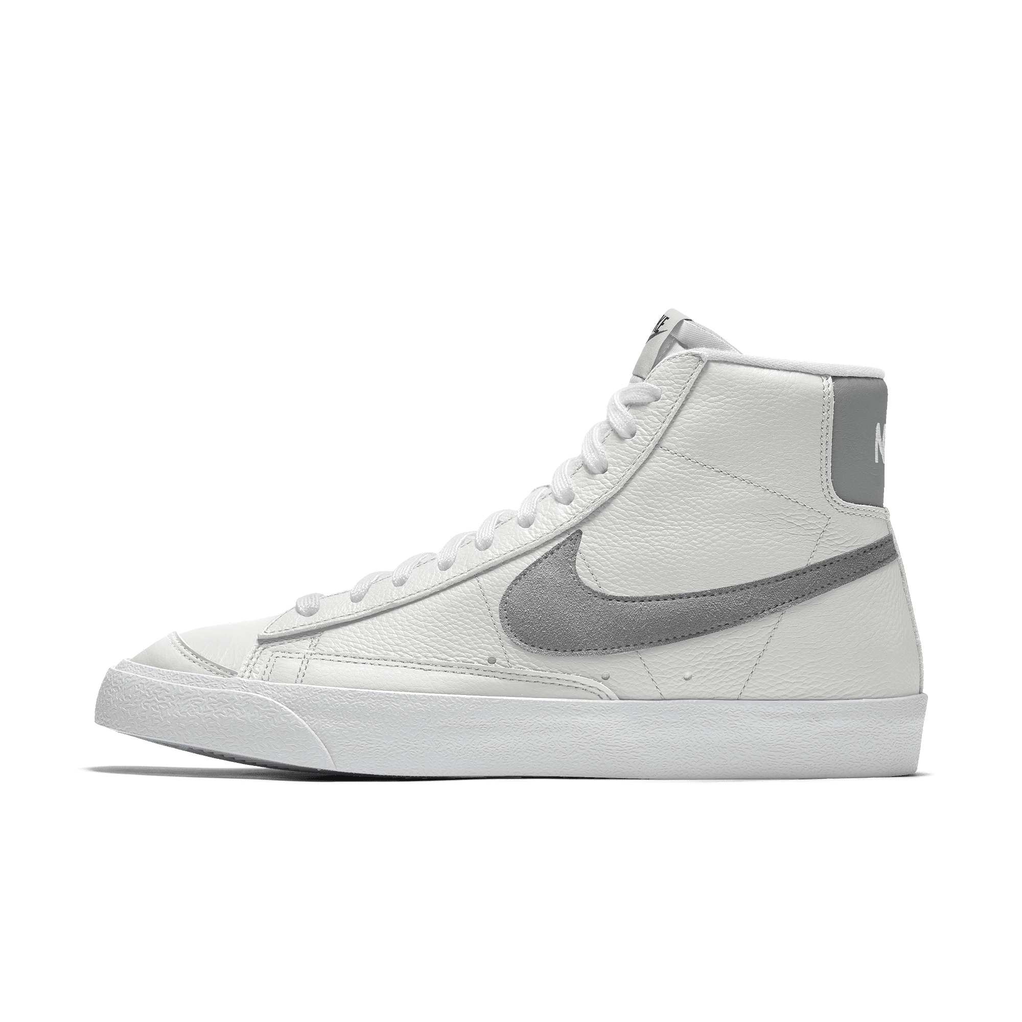 Scarpa personalizzabile Nike Blazer Mid '77 By You – Uomo - Bianco