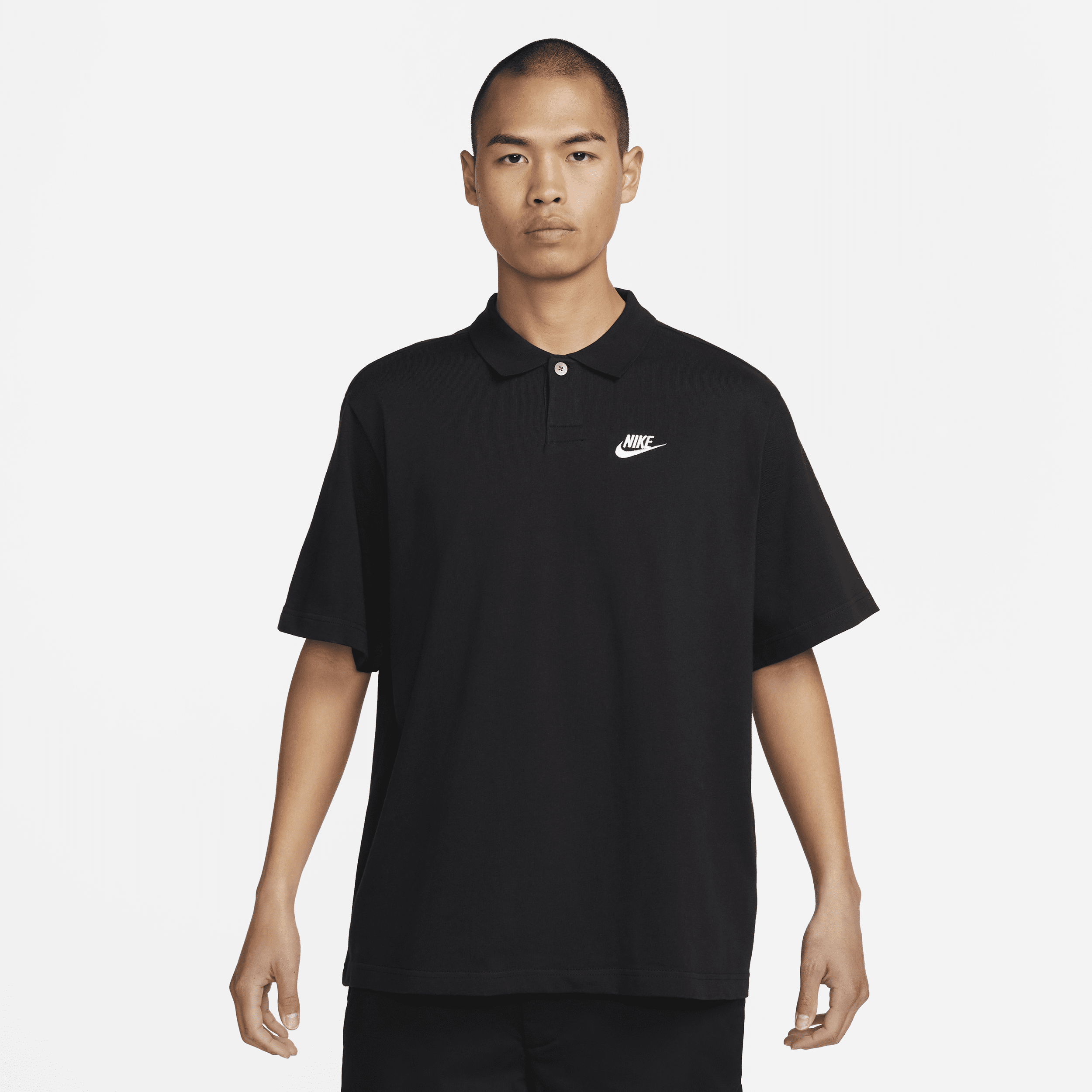 【ナイキ(NIKE)公式ストア】ナイキ クラブ メンズポロ DX0618-010 ブラック 【ナイキ(NIKE)公式ストア】ナイキ クラブ メンズポロ DX0618-010 ブラック