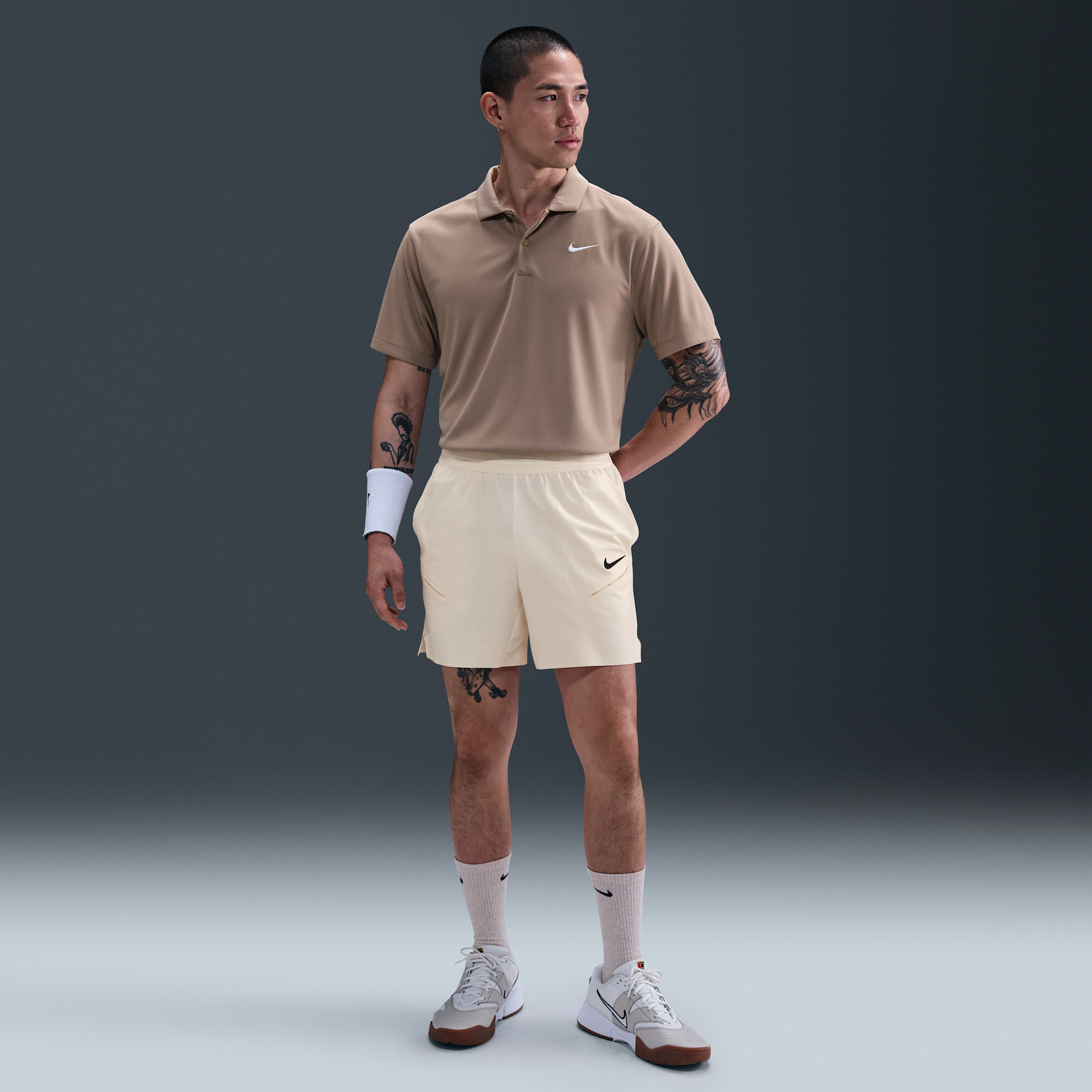 【ナイキ(NIKE)公式ストア】ナイキコート スラム メンズ Dri-FIT テニスショートパンツ FZ6938-110 ブラウン 【ナイキ(NIKE)公式ストア】ナイキコート スラム メンズ Dri-FIT テニスショートパンツ FZ6938-110 ブラウン