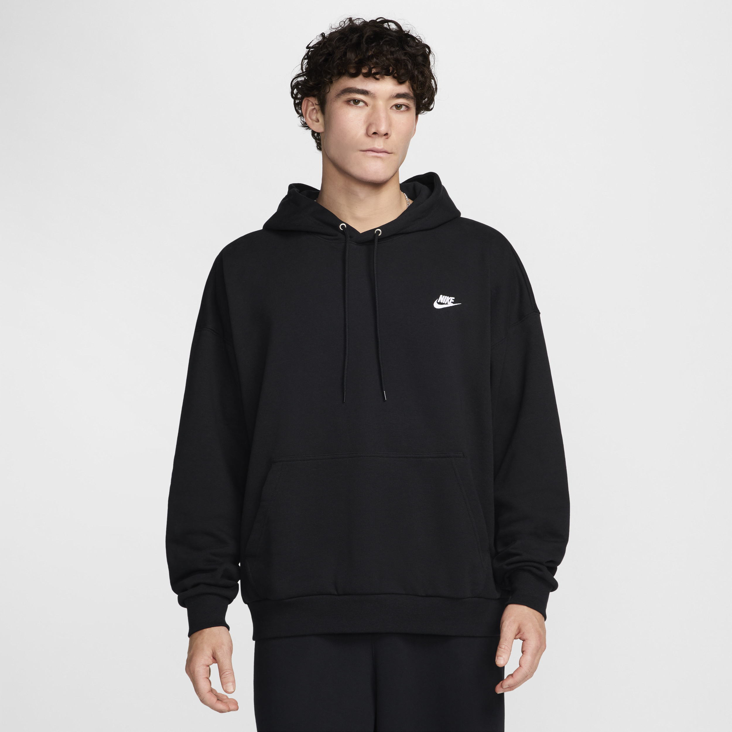 【ナイキ(NIKE)公式ストア】ナイキ クラブ フリース メンズ オーバーサイズド フレンチ テリー プルオーバー パーカー HJ1817-010 ブラック 【ナイキ(NIKE)公式ストア】ナイキ クラブ フリース メンズ オーバーサイズド フレンチ テリー プルオーバー パーカー HJ1817-010 ブラック