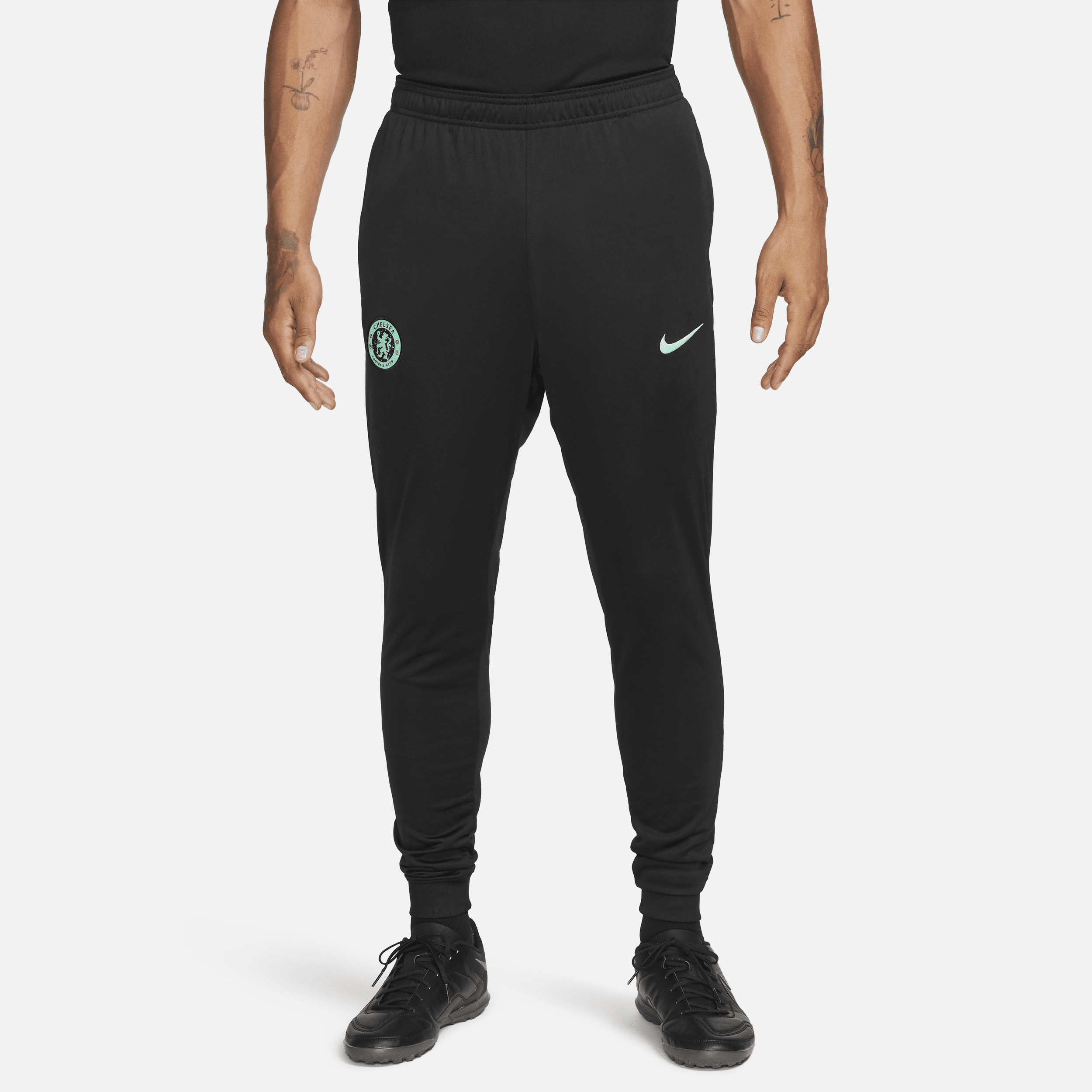 Track pants da calcio Nike Dri-FIT Chelsea FC Strike da uomo – Terza - Nero