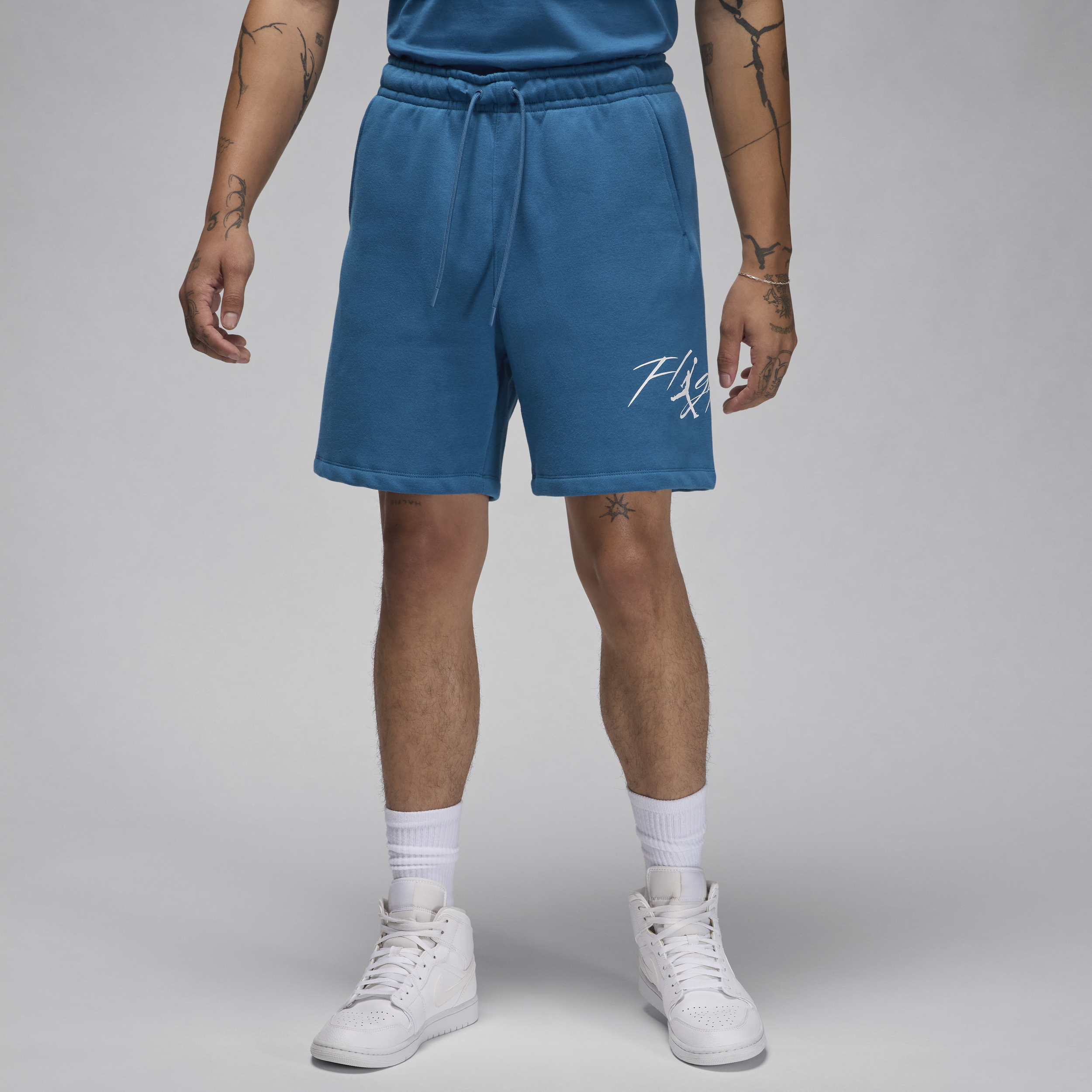 Jordan Brooklyn Fleece Pantalón corto - Hombre - Azul