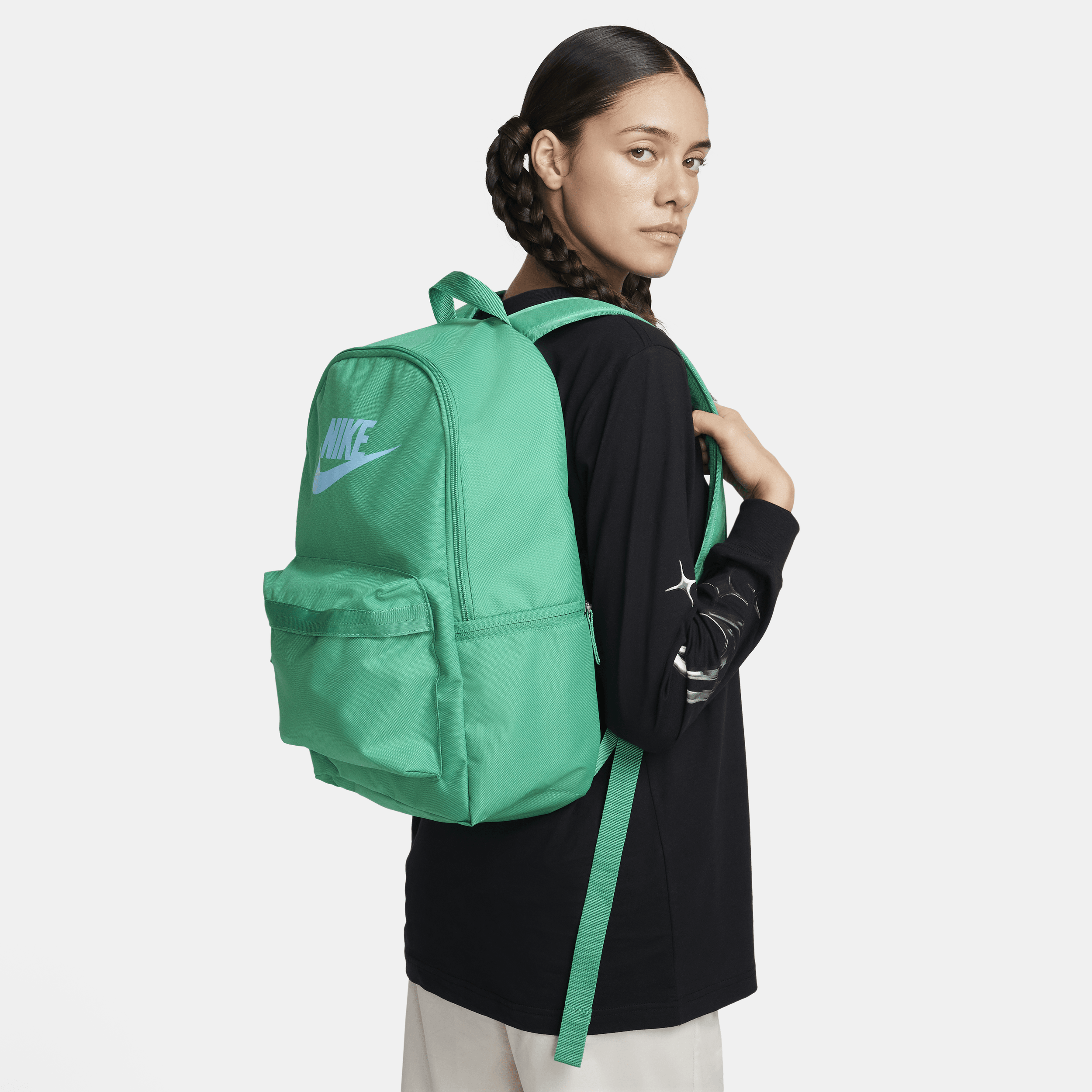 Nike Heritage-rygsæk (25 liter) - grøn