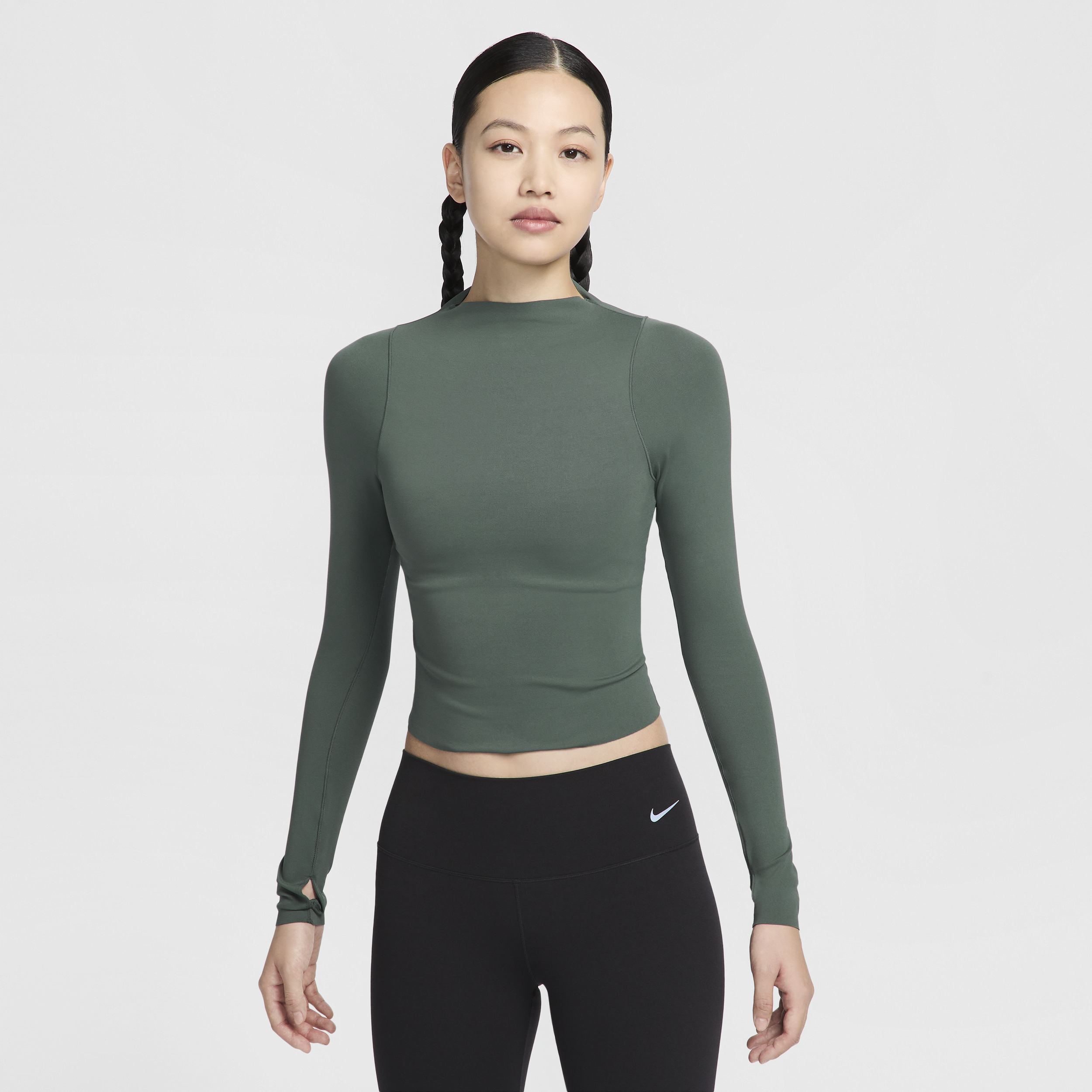 【ナイキ(NIKE)公式ストア】ナイキ ゼンビー ウィメンズ Dri-FIT ロングスリーブ トップ FN3023-338 グリーン 【ナイキ(NIKE)公式ストア】ナイキ ゼンビー ウィメンズ Dri-FIT ロングスリーブ トップ FN3023-338 グリーン