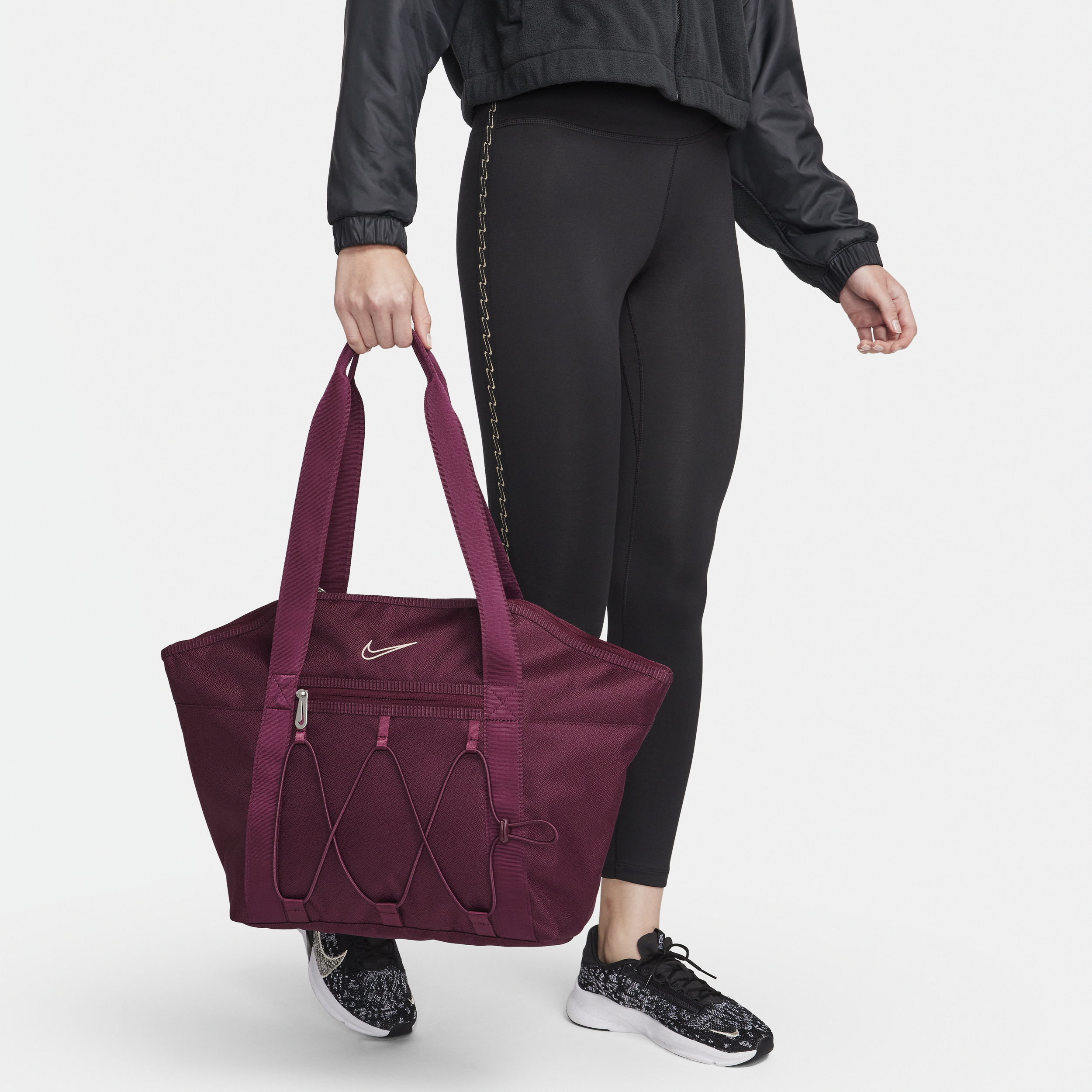 Nike One-træningsmulepose til kvinder (18 liter) - rød