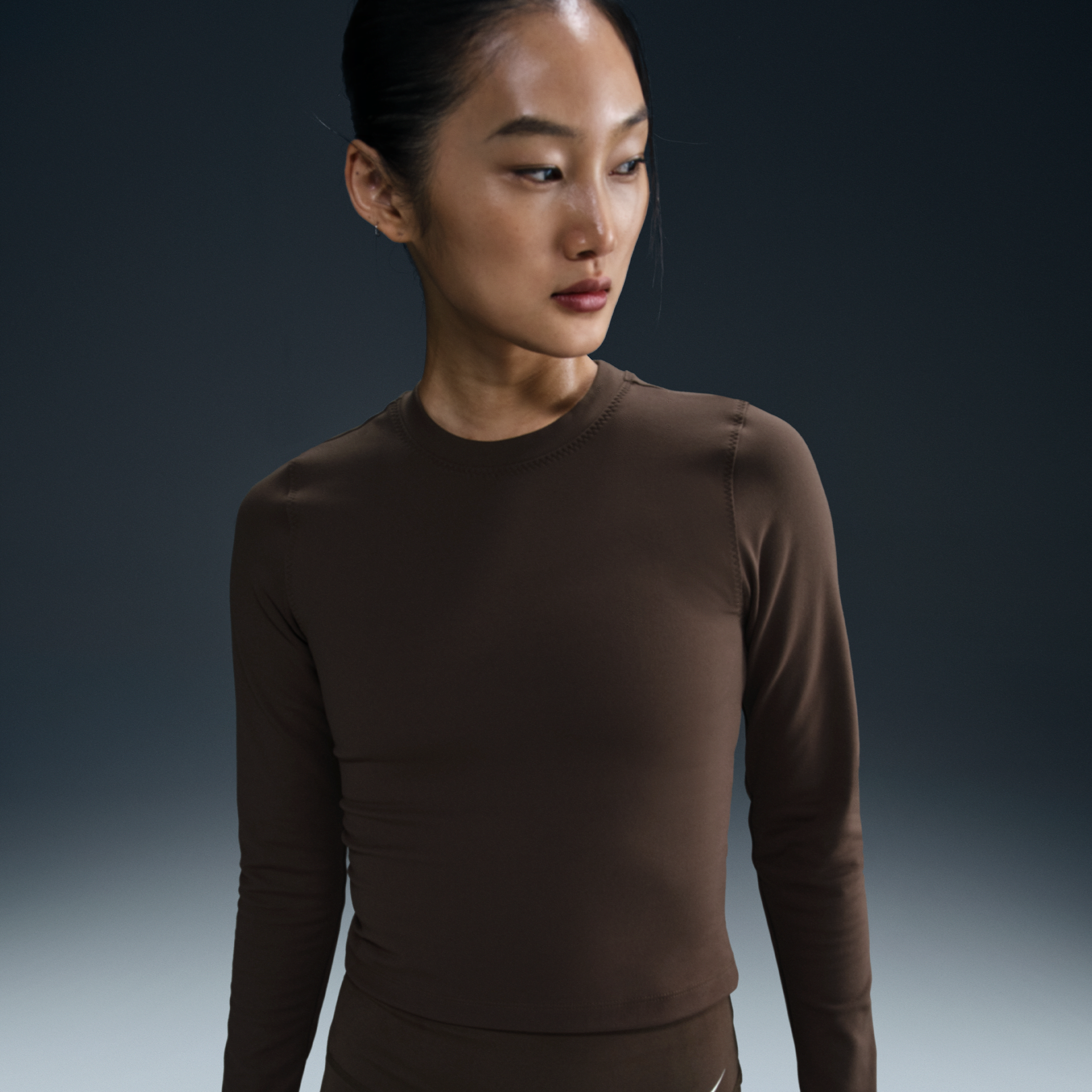 【ナイキ(NIKE)公式ストア】ナイキ ワン フィッテド ウィメンズ Dri-FIT ロングスリーブ トップ FQ2149-237 ブラウン 【ナイキ(NIKE)公式ストア】ナイキ ワン フィッテド ウィメンズ Dri-FIT ロングスリーブ トップ FQ2149-237 ブラウン