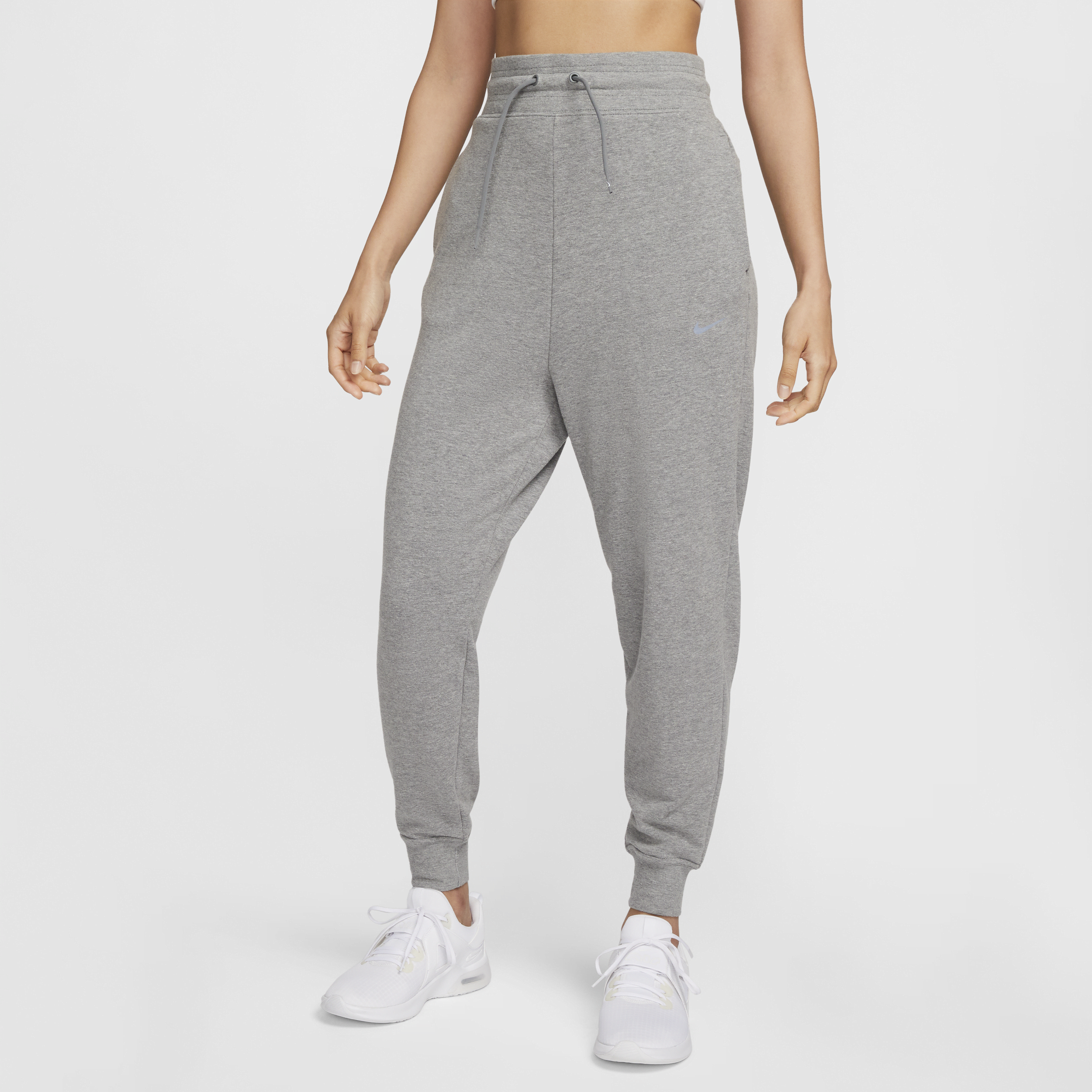 【ナイキ(NIKE)公式ストア】ナイキ Dri-FIT ワン ウィメンズ ハイウエスト 7/8 フレンチ テリー ジョガーパンツ FB5435-091 グレー 【ナイキ(NIKE)公式ストア】ナイキ Dri-FIT ワン ウィメンズ ハイウエスト 7/8 フレンチ テリー ジョガーパンツ FB5435-091 グレー