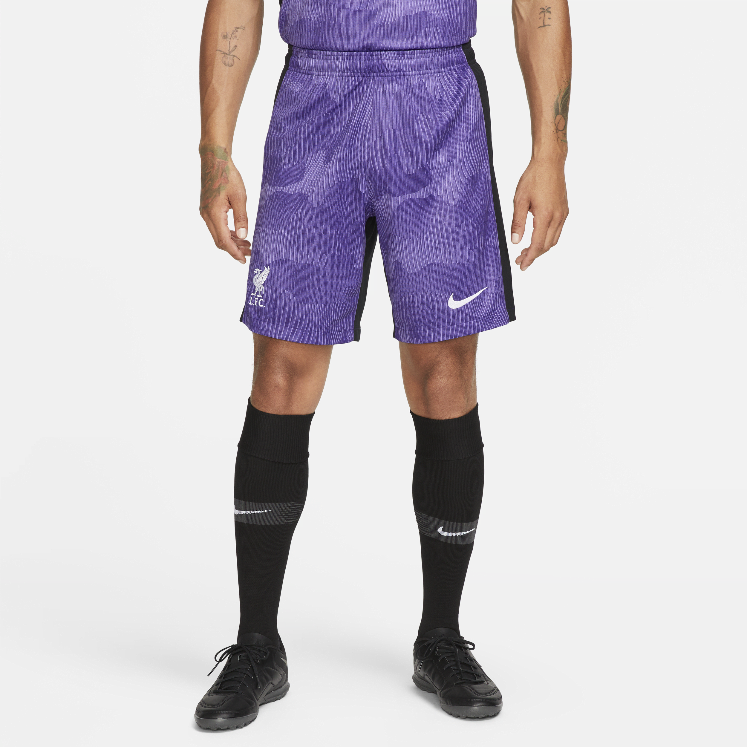 Shorts da calcio Nike Dri-FIT Liverpool FC 2023/24 Stadium da uomo – Terza - Viola