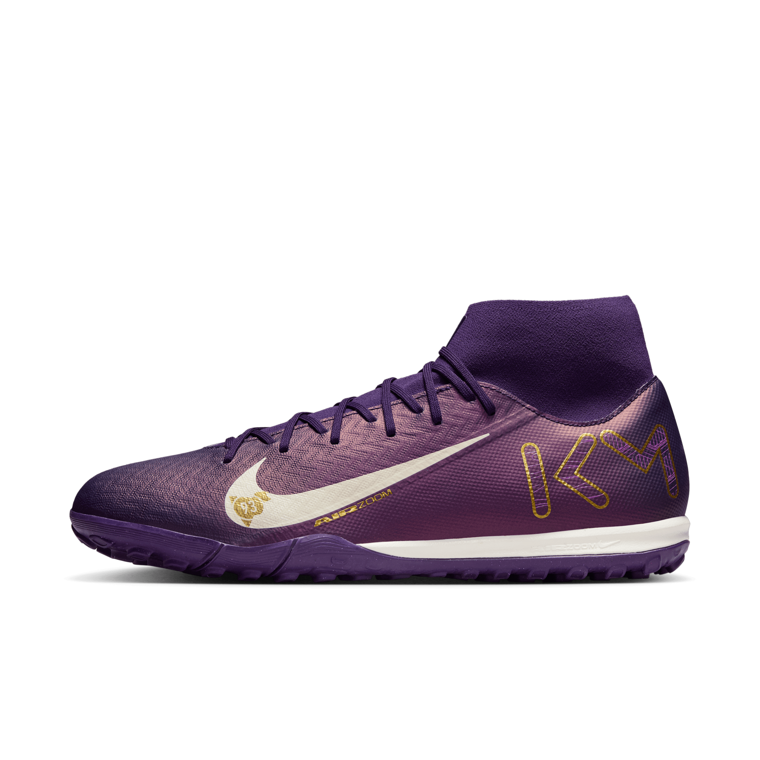 【ナイキ(NIKE)公式ストア】ナイキ マーキュリアル スーパーフライ 10 アカデミー "Kylian Mbappé" TF ハイカット サッカーシューズ FQ8333-500 パープル 【ナイキ(NIKE)公式ストア】ナイキ マーキュリアル スーパーフライ 10 アカデミー "Kylian Mbappé" TF ハイカット サッカーシューズ FQ8333-500 パープル