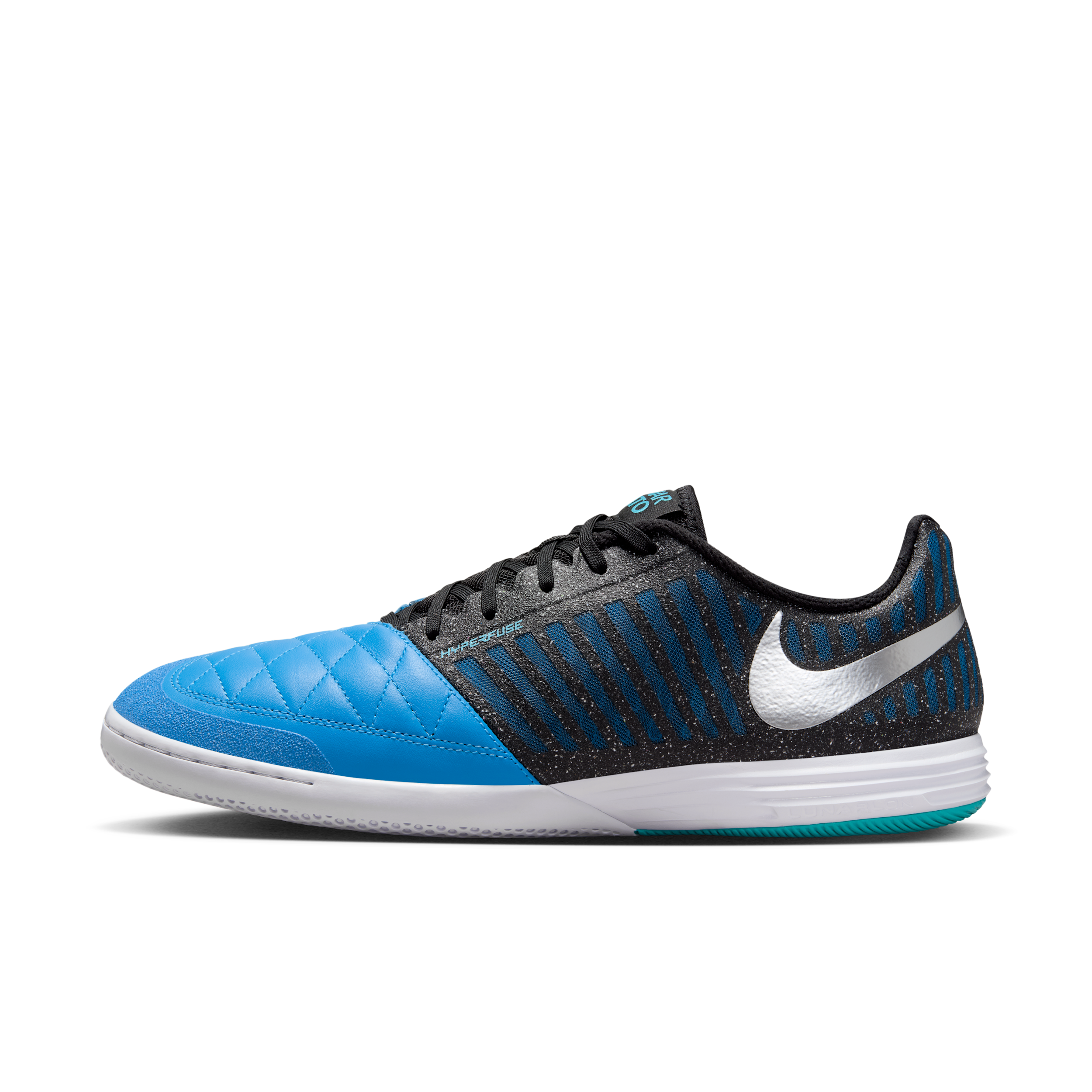 Nike Lunargato II 'Metallic Silver/Neptune Blue/Black' | Men's Size 11