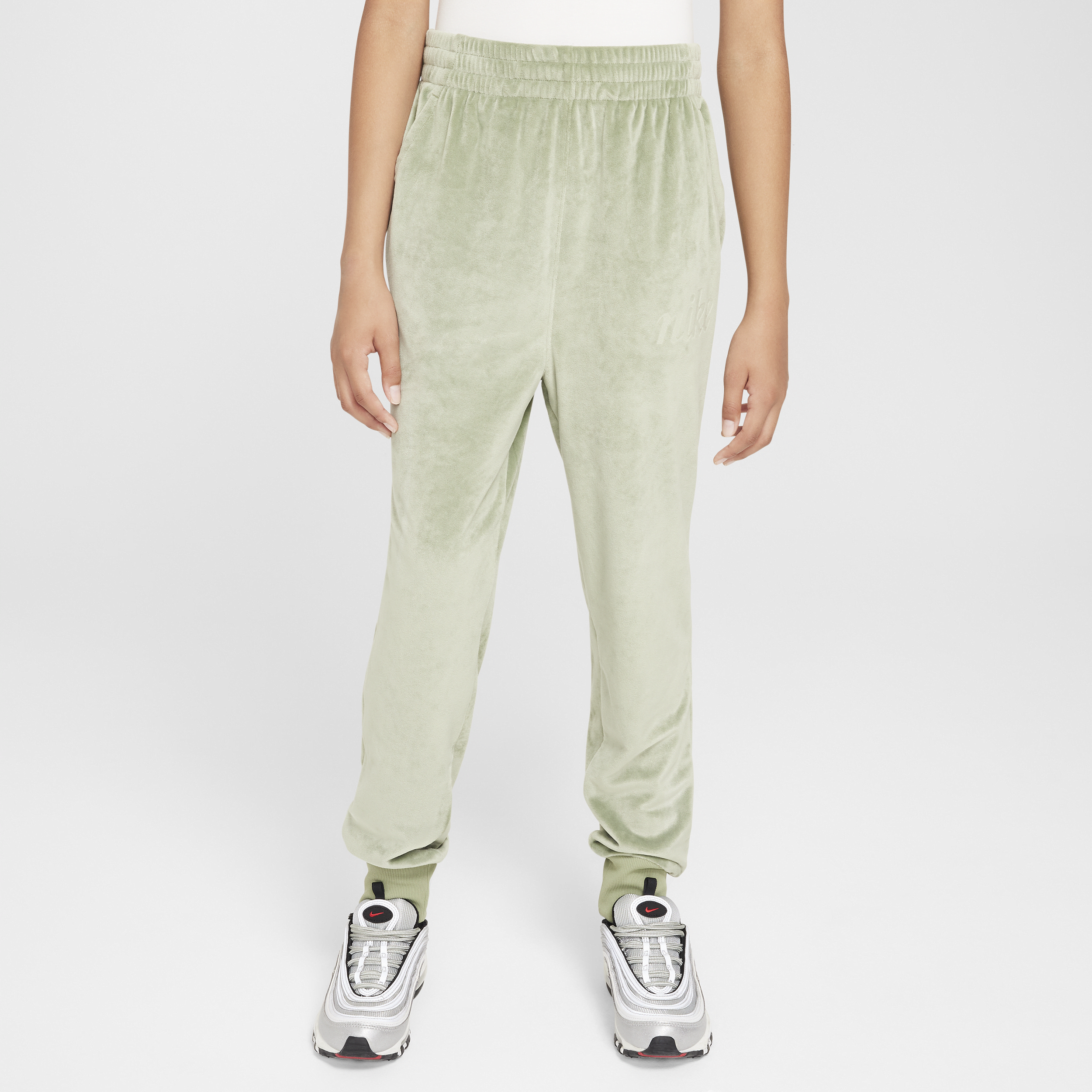 【ナイキ(NIKE)公式ストア】ナイキ スポーツウェア ガールズ ジョガーパンツ FZ5589-386 グリーン 【ナイキ(NIKE)公式ストア】ナイキ スポーツウェア ガールズ ジョガーパンツ FZ5589-386 グリーン