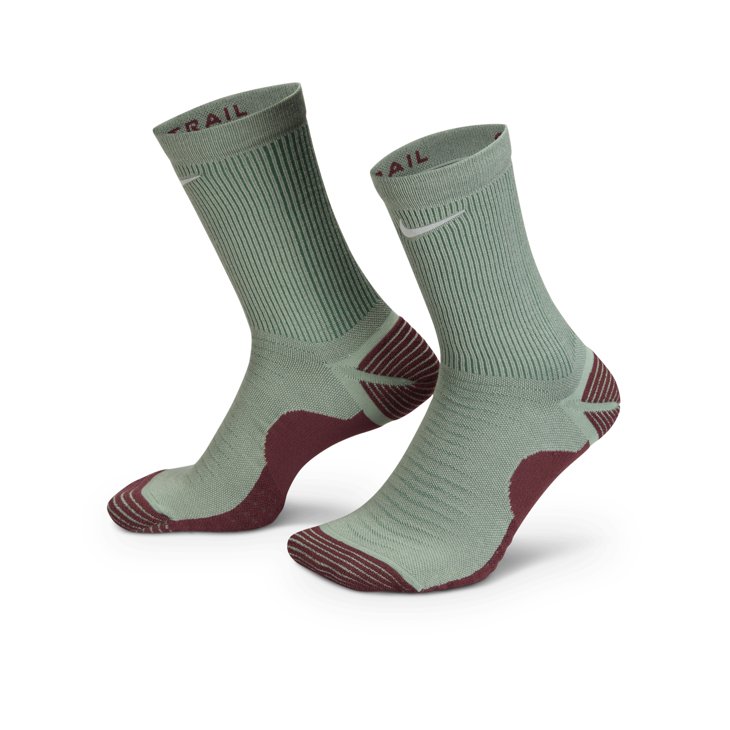 【ナイキ(NIKE)公式ストア】ナイキ トレイル ランニング クルー ソックス (1足) HF0854-300 グレー 【ナイキ(NIKE)公式ストア】ナイキ トレイル ランニング クルー ソックス (1足) HF0854-300 グレー