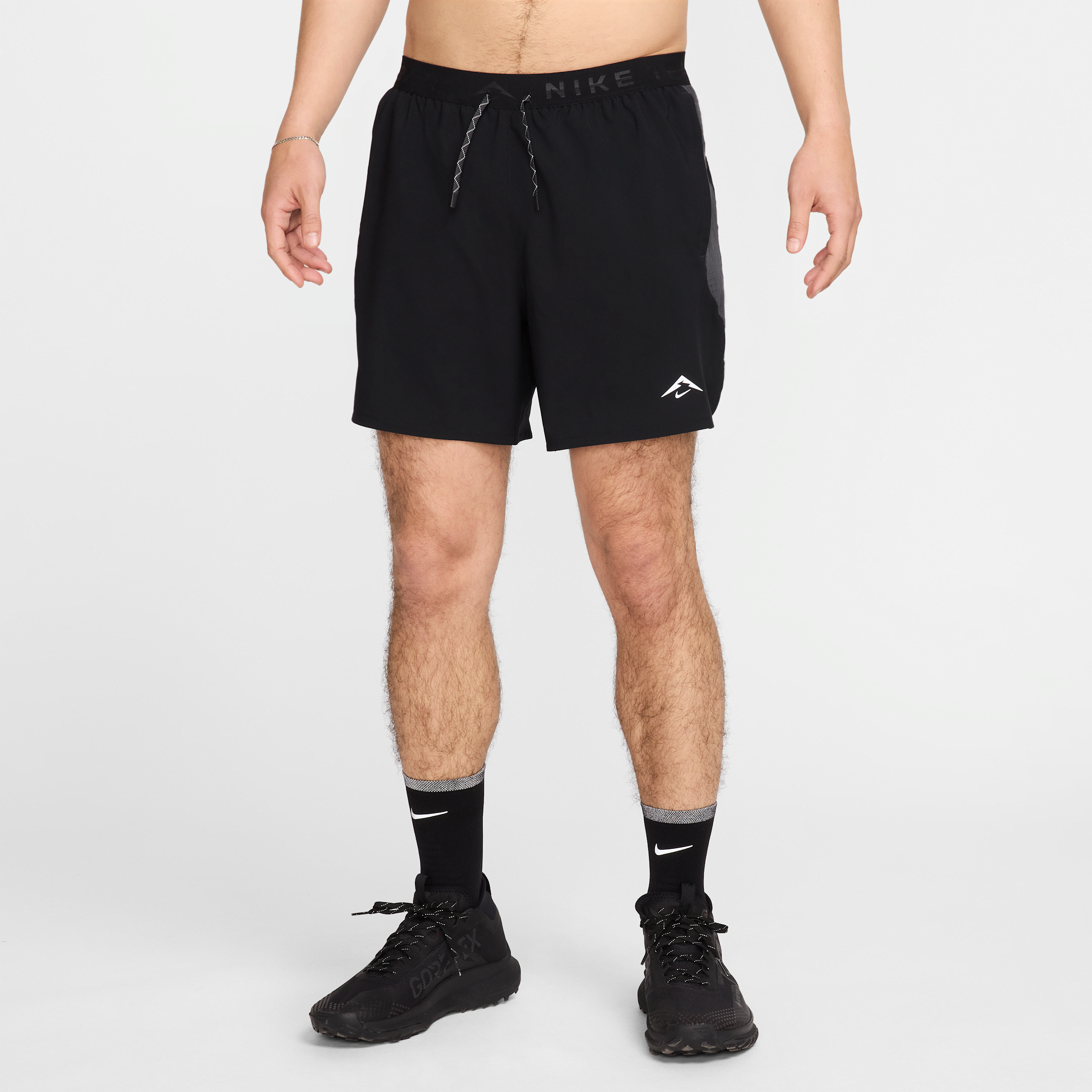 【ナイキ(NIKE)公式ストア】ナイキ トレイル メンズ Dri-FIT 15cm ランニングショートパンツ (インナー付き) HJ3575-010 ブラック 【ナイキ(NIKE)公式ストア】ナイキ トレイル メンズ Dri-FIT 15cm ランニングショートパンツ (インナー付き) HJ3575-010 ブラック