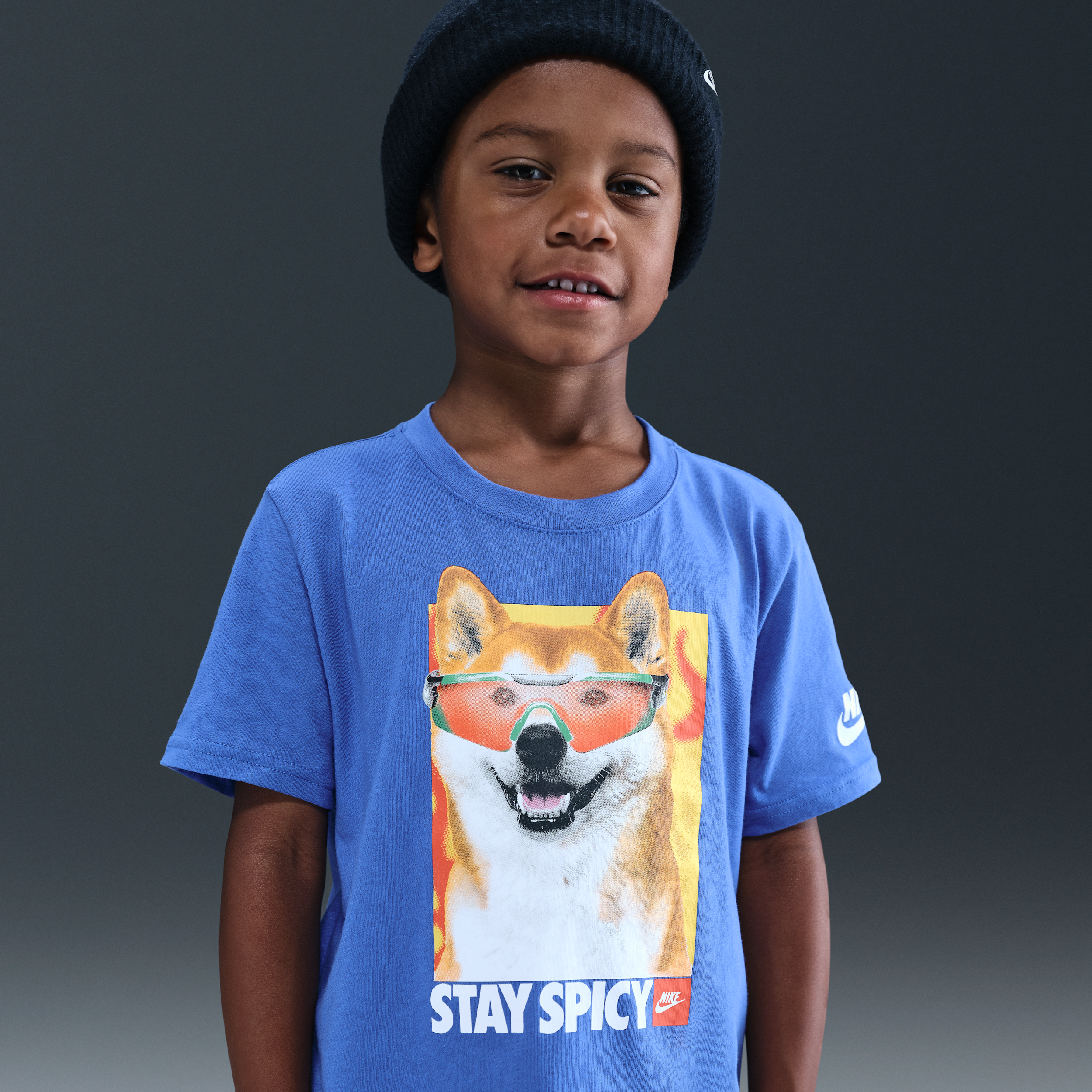 【ナイキ(NIKE)公式ストア】ナイキ リトルキッズ ステイ スパイシー Tシャツ IM4474-443 ブルー 【ナイキ(NIKE)公式ストア】ナイキ リトルキッズ ステイ スパイシー Tシャツ IM4474-443 ブルー