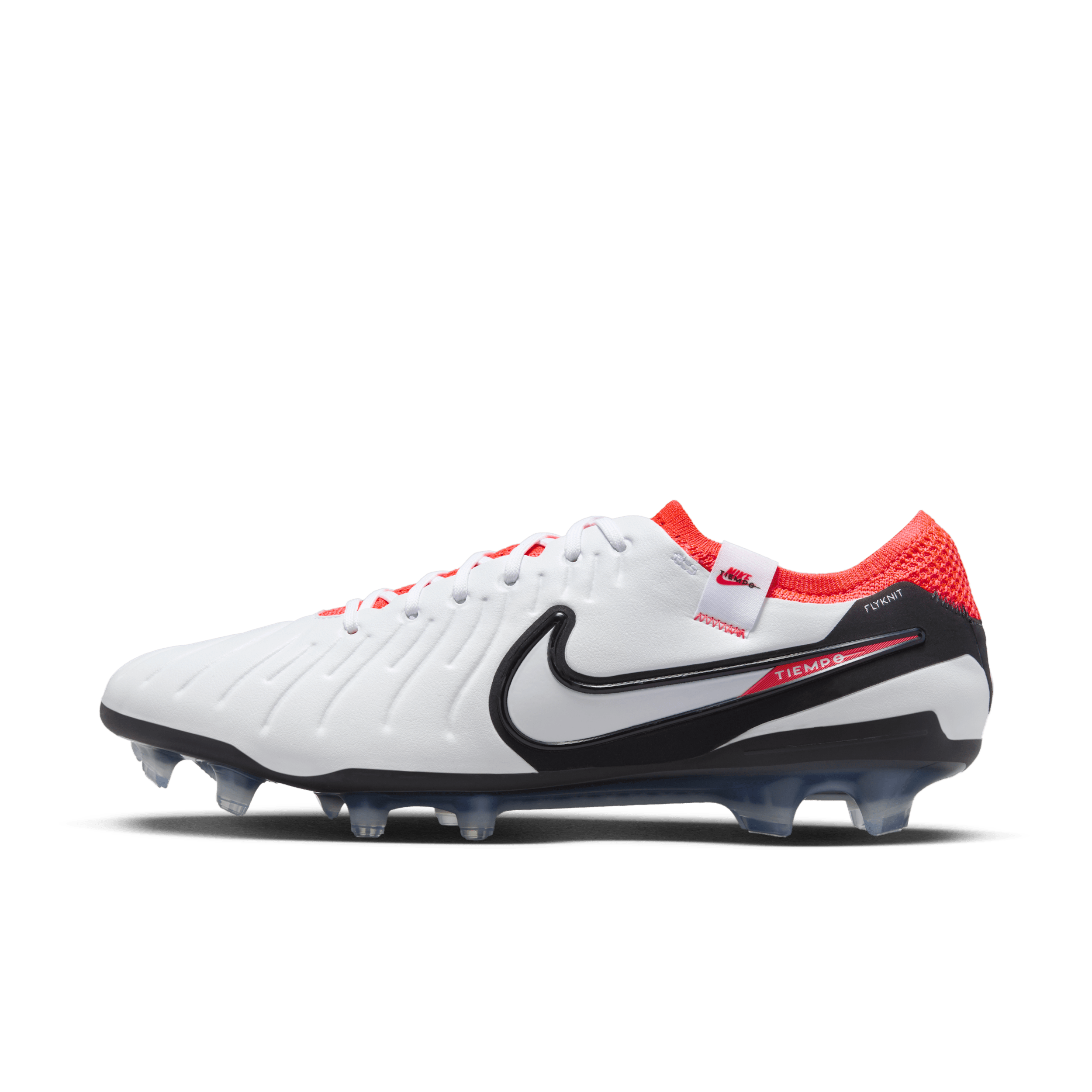Nike Tiempo Legend 10 Elite-fodboldstøvler (low-top) til græs - hvid