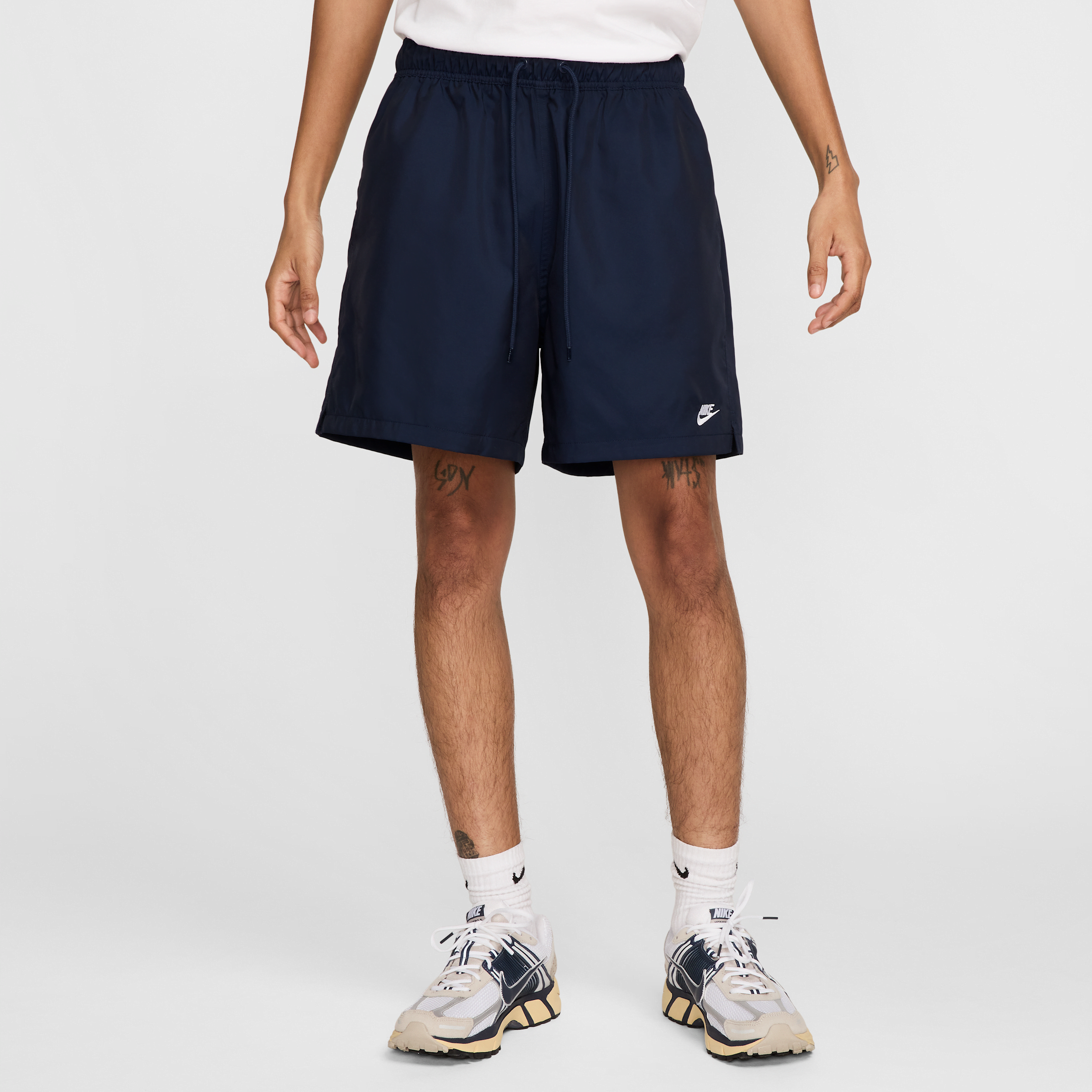 Shorts Flow in tessuto Nike Club – Uomo - Blu